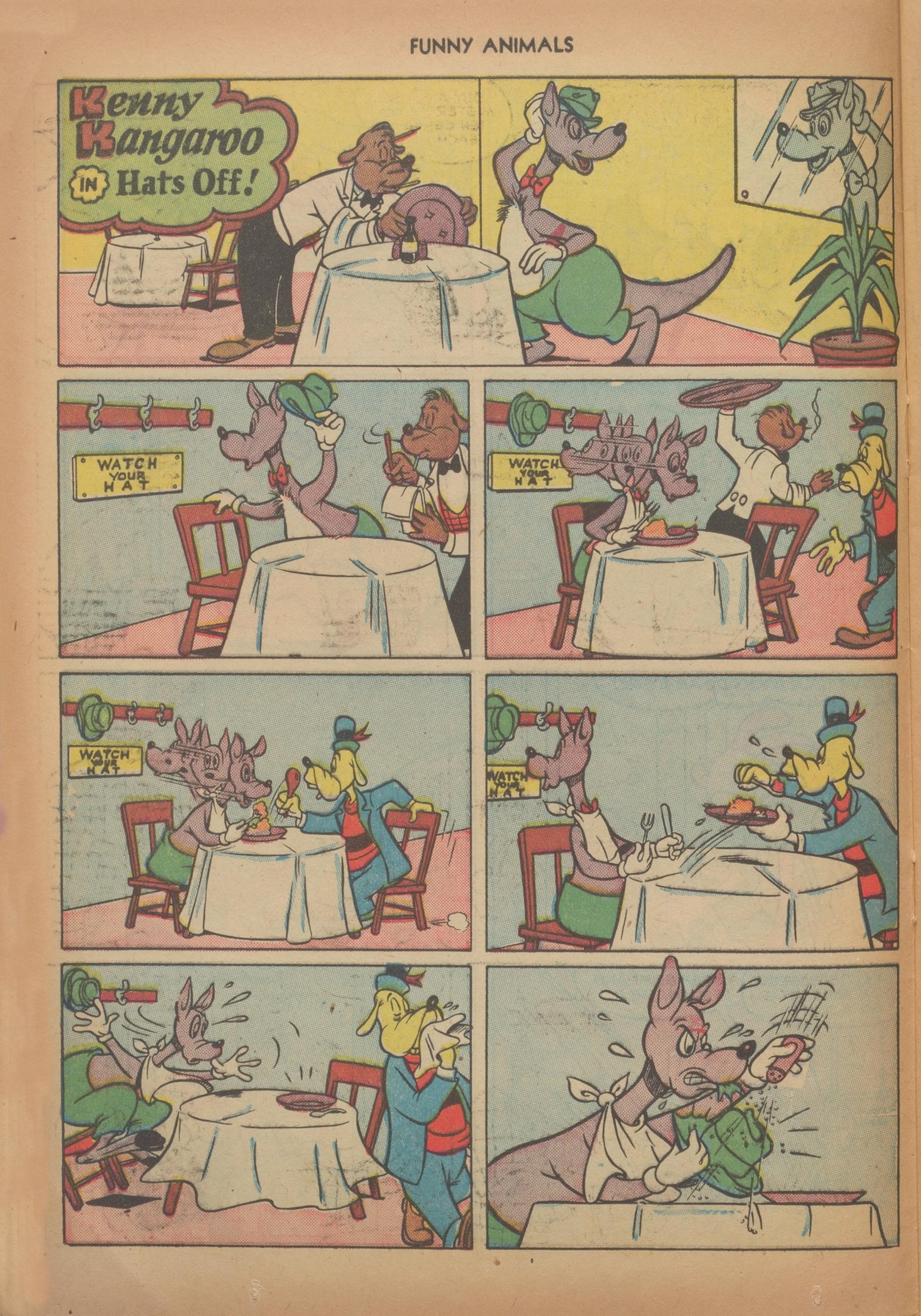 Read online Fawcett's Funny Animals comic -  Issue #71 - 12
