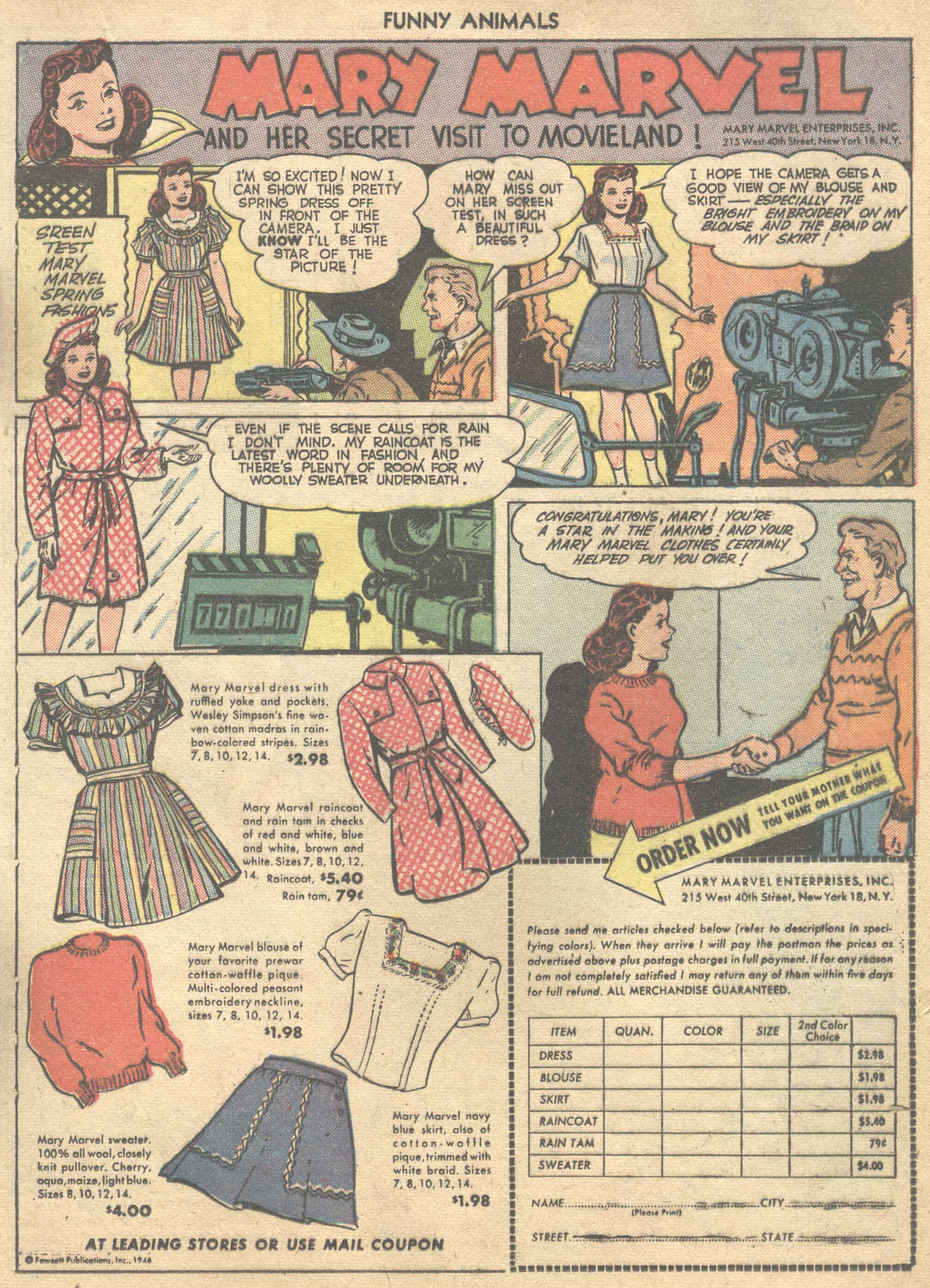 Read online Fawcett's Funny Animals comic -  Issue #37 - 25