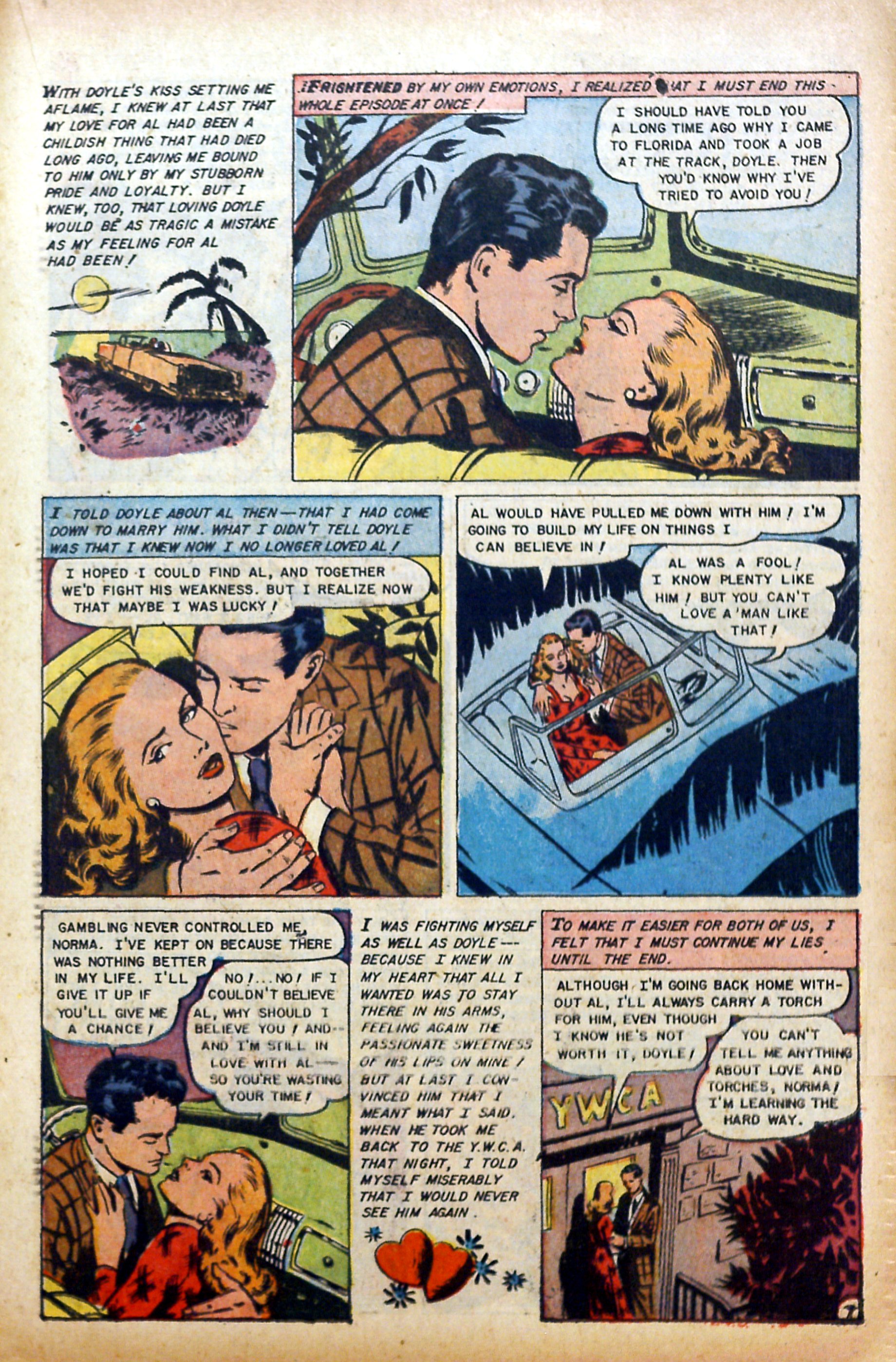 Read online Glamorous Romances comic -  Issue #70 - 23
