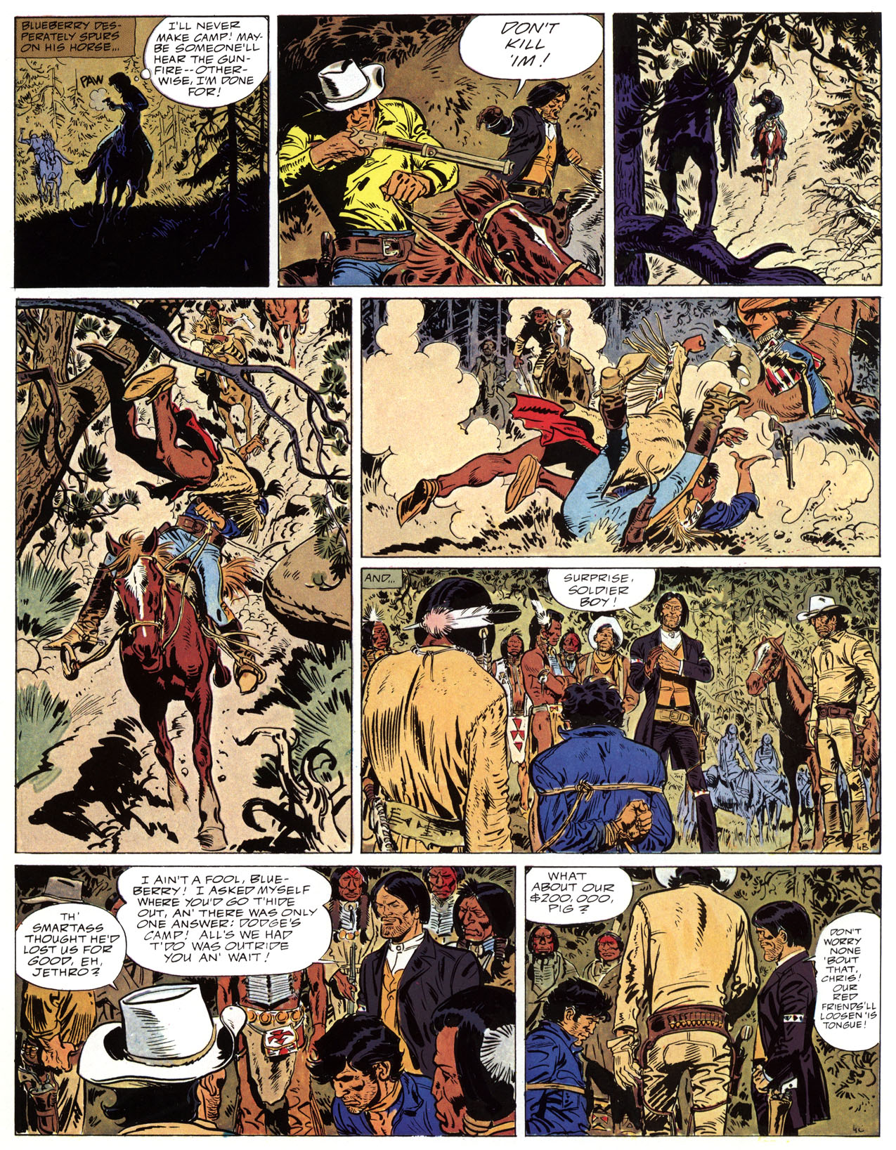 Read online Epic Graphic Novel: Lieutenant Blueberry comic -  Issue #3 - 8