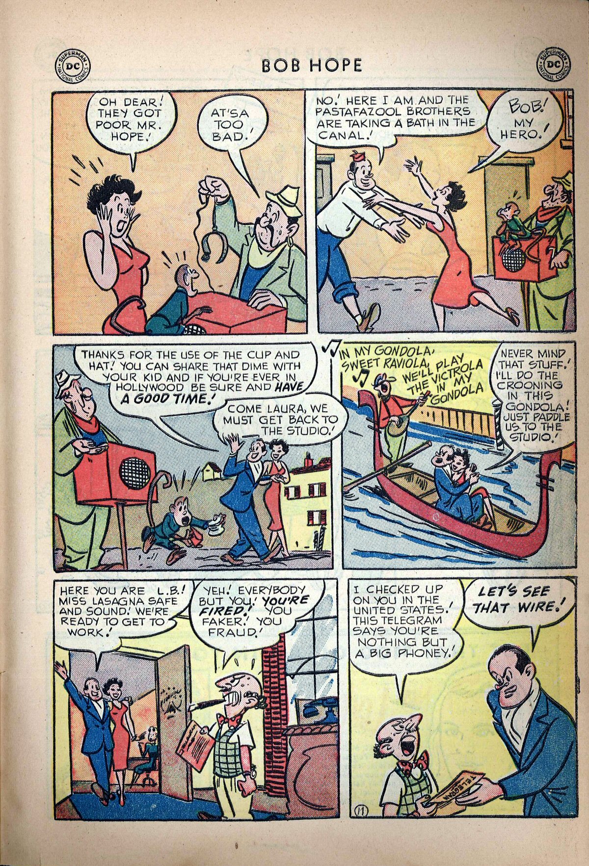 Read online The Adventures of Bob Hope comic -  Issue #23 - 33