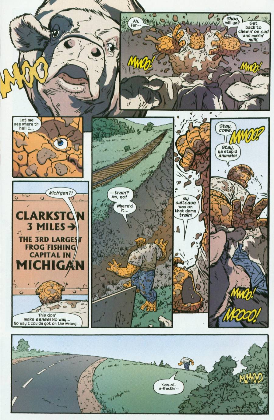 Read online The Thing: Freakshow comic -  Issue #1 - 19
