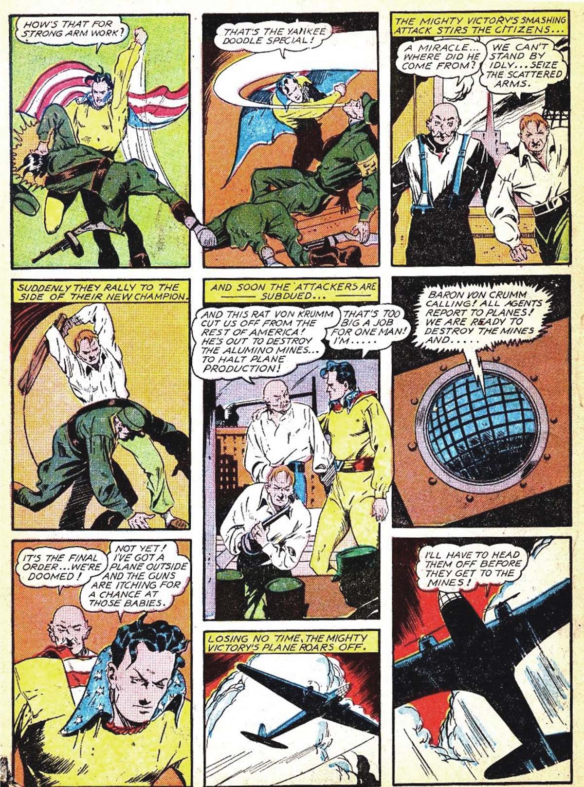 Read online Major Victory Comics comic -  Issue #1 - 8