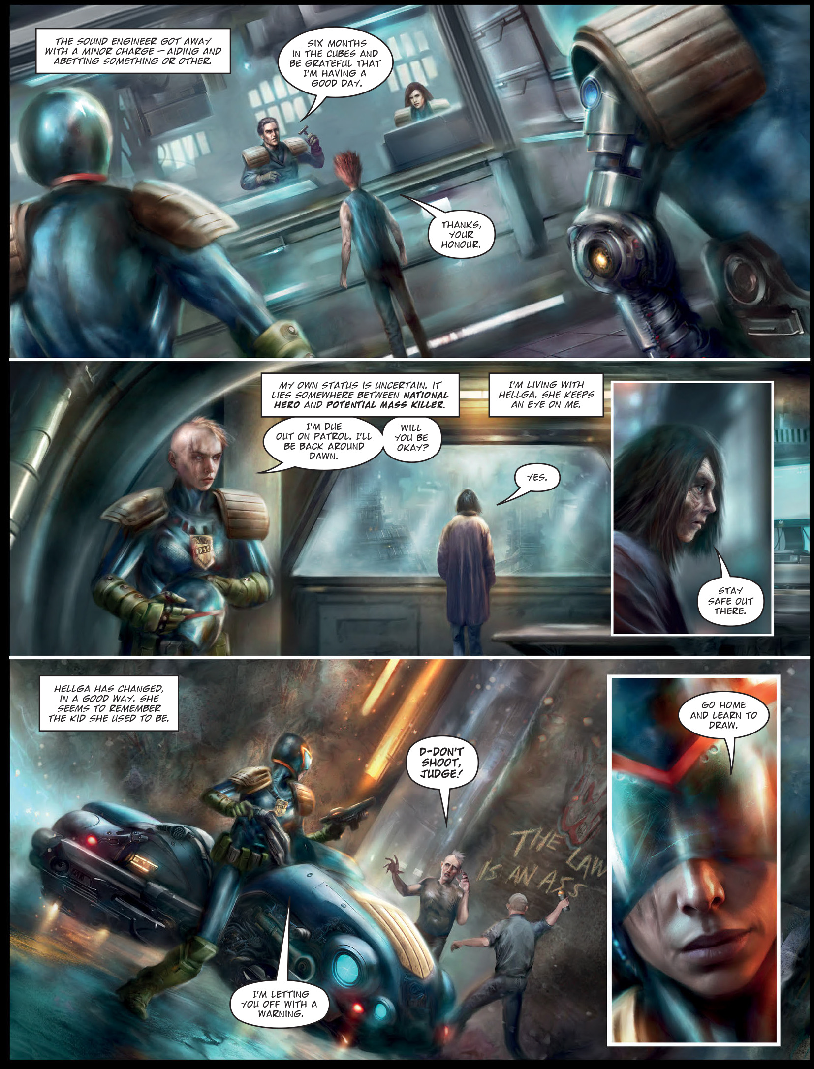 Read online Judge Dredd Megazine (Vol. 5) comic -  Issue #458 - 53