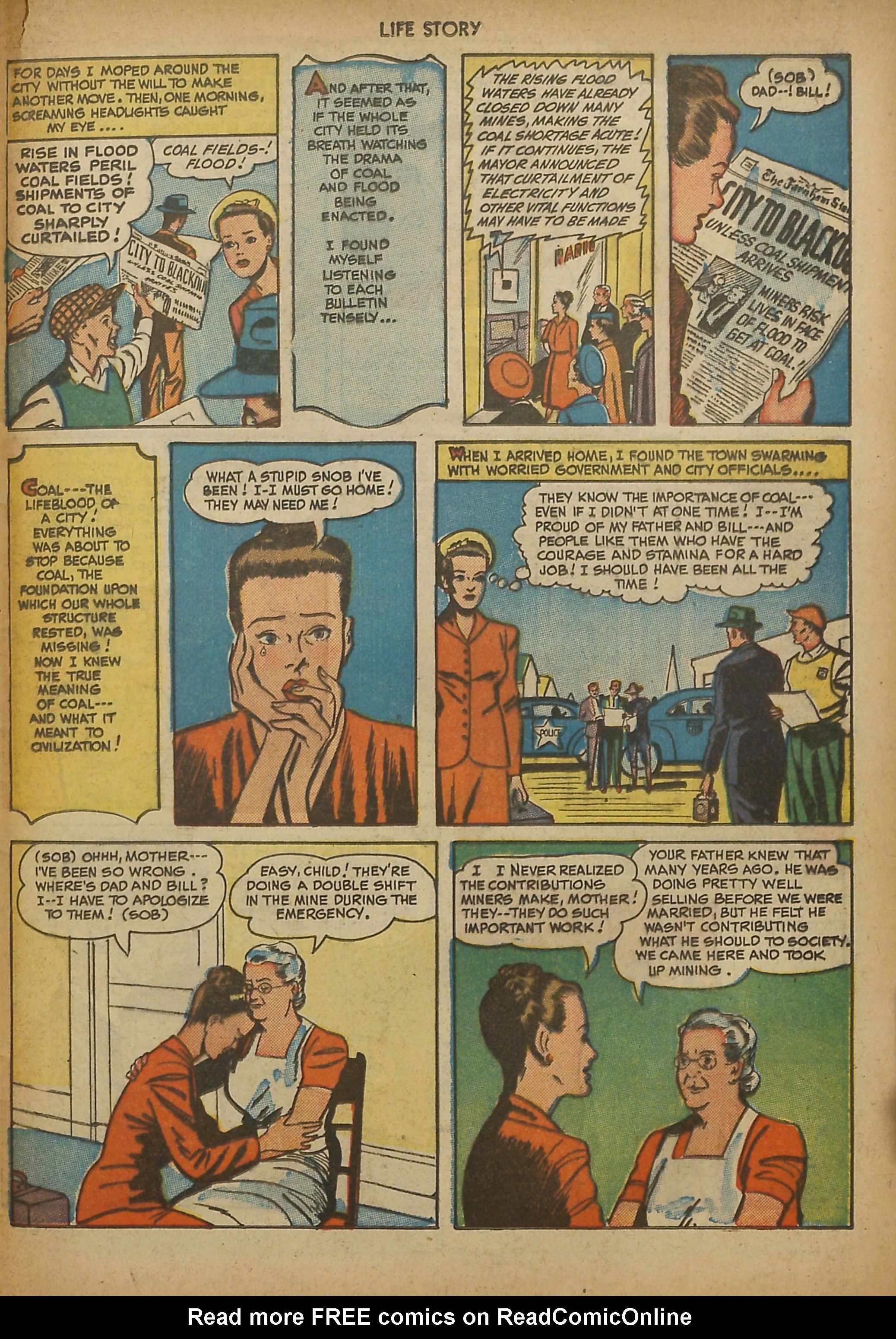 Read online Life Story comic -  Issue #9 - 49