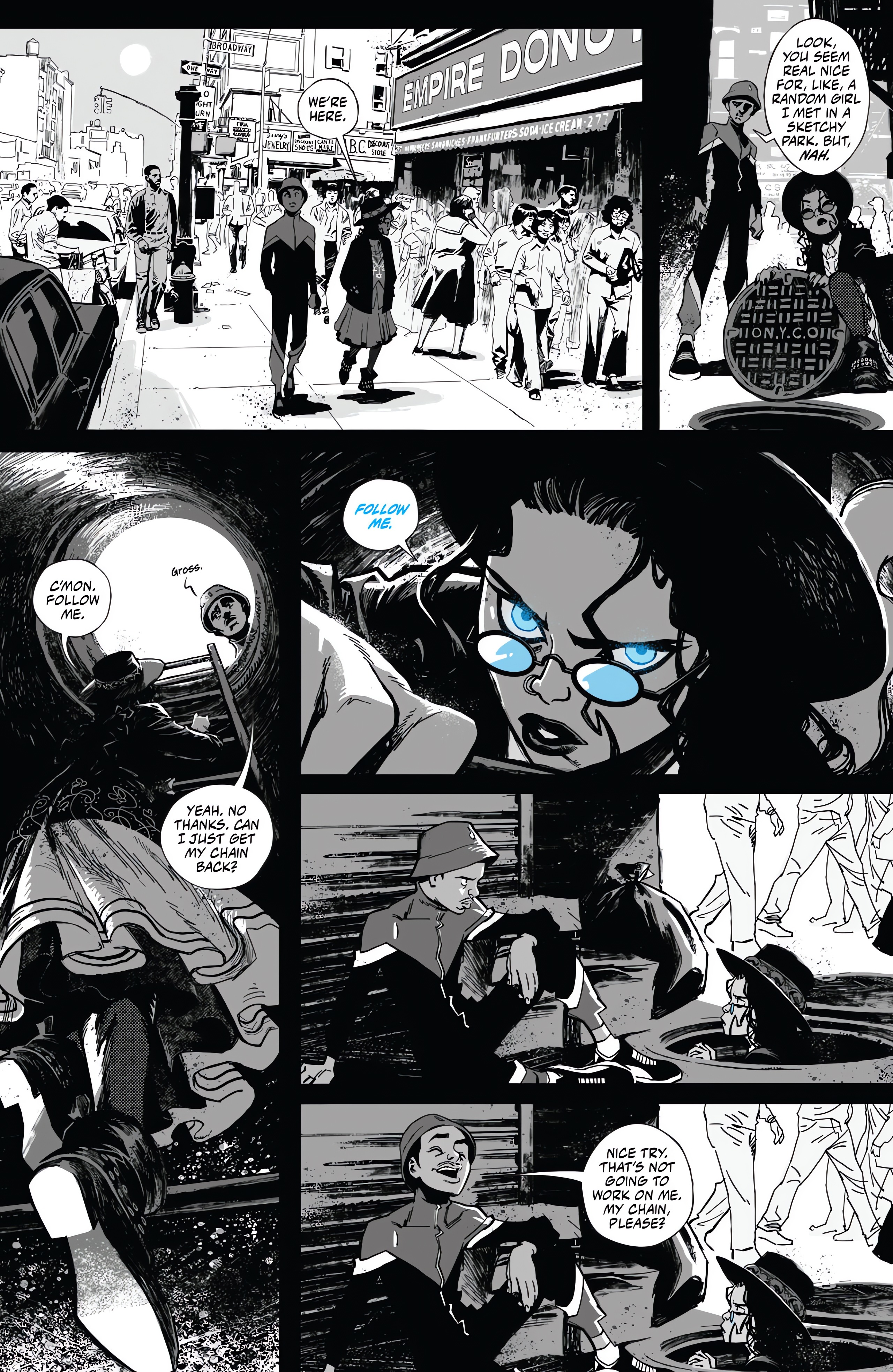 Read online Sirens of the City comic -  Issue #2 - 8