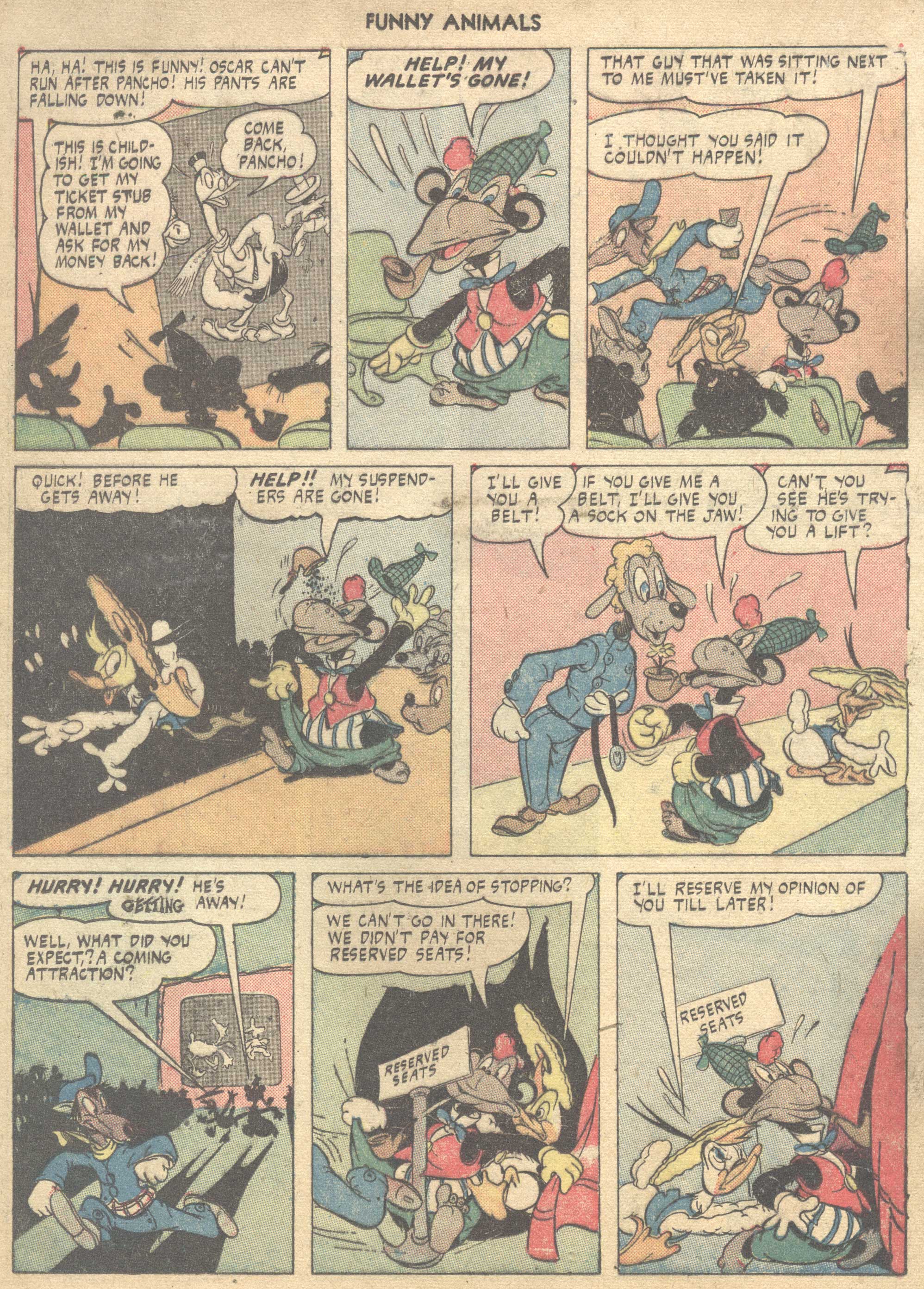 Read online Fawcett's Funny Animals comic -  Issue #37 - 28