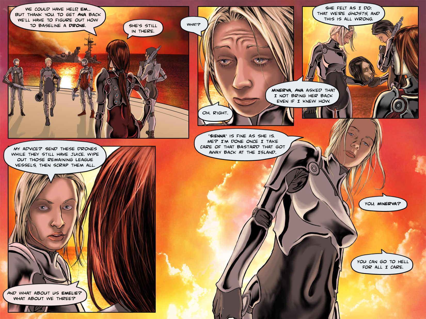 Read online Azure comic -  Issue #6 - 21