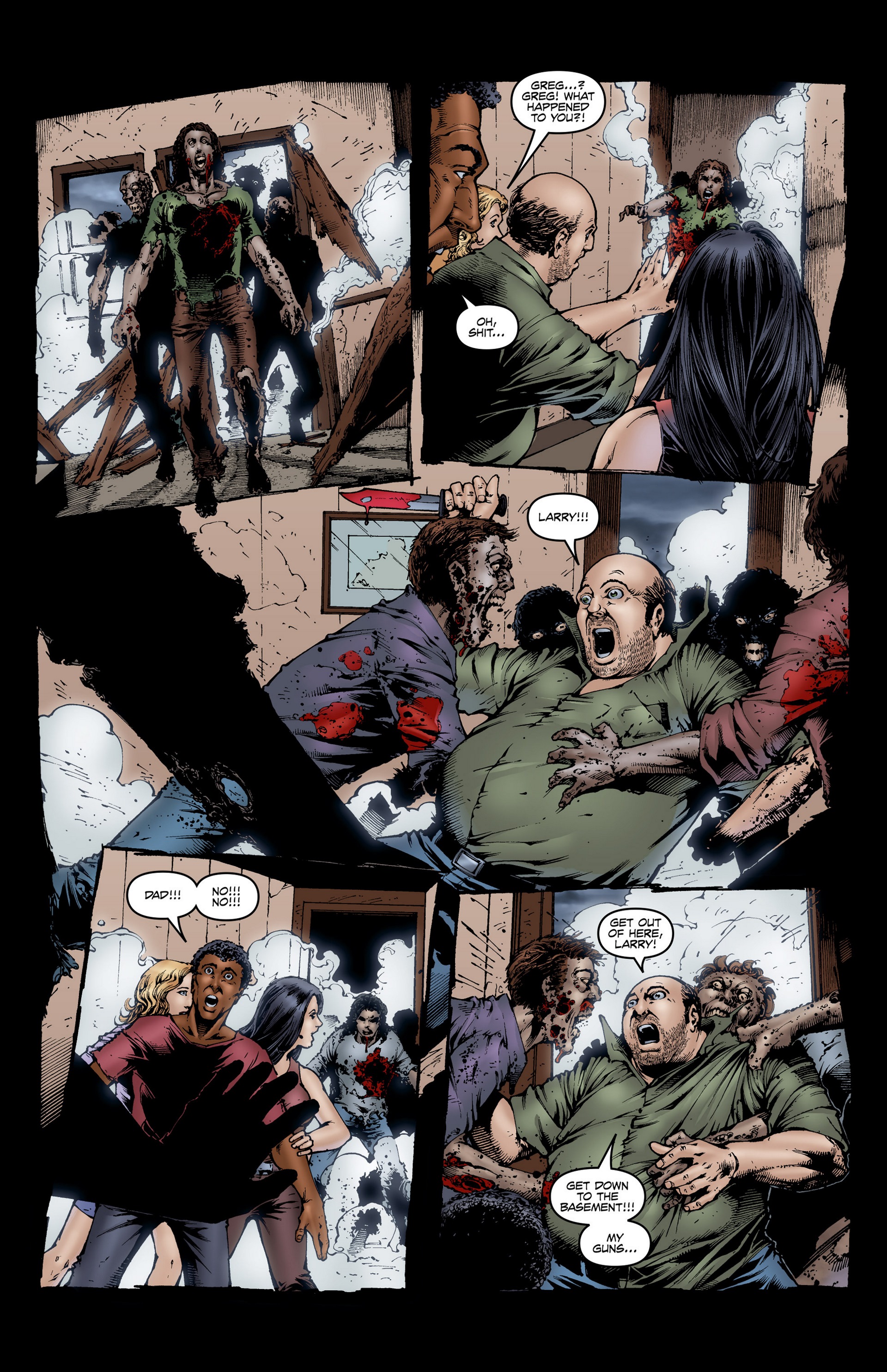 Read online Plague of the Living Dead comic -  Issue #1 - 6