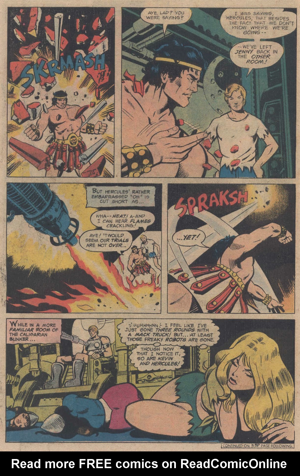 Read online Hercules Unbound comic -  Issue #9 - 6