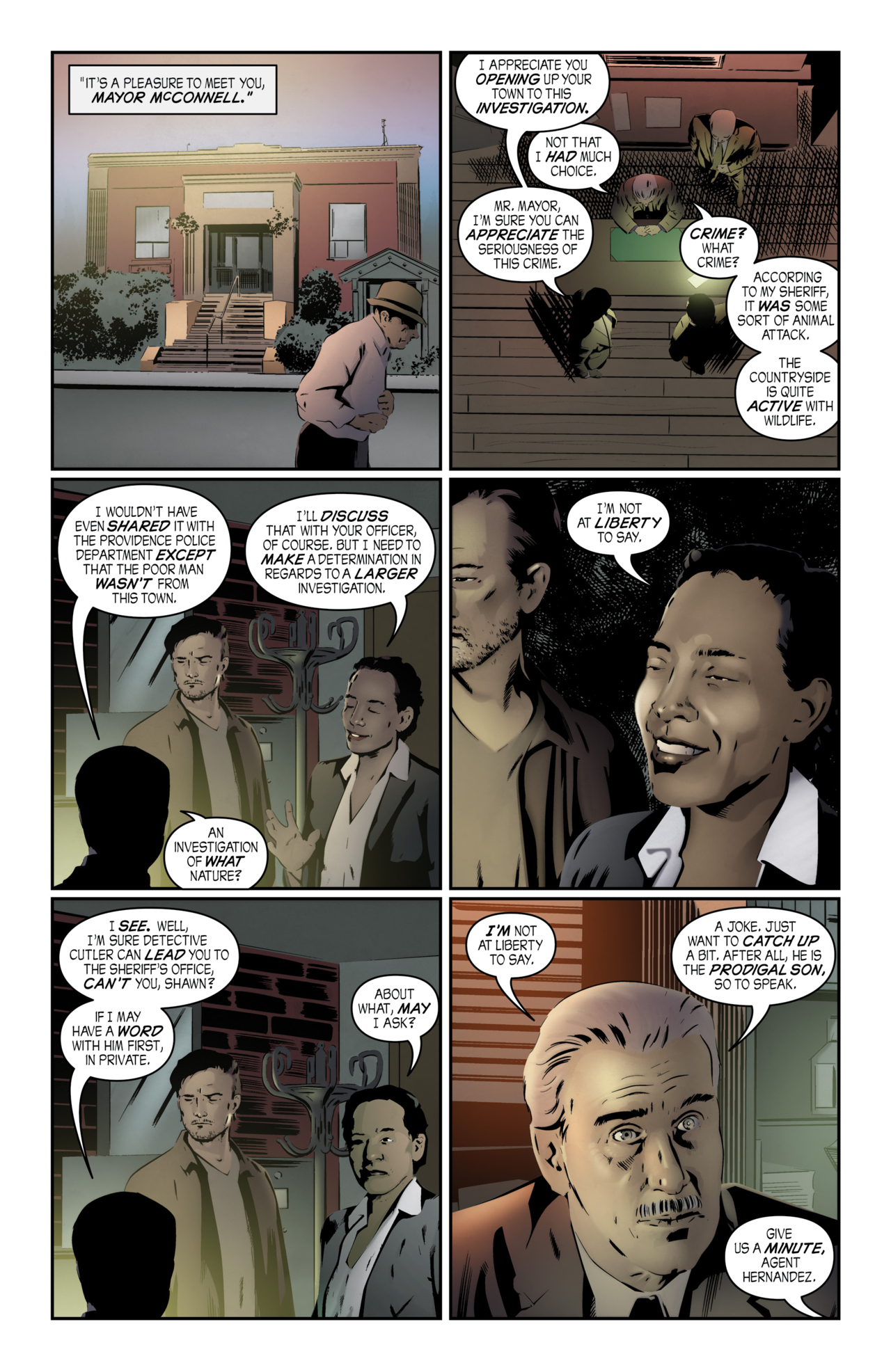 Read online John Carpenter's Night Terrors comic -  Issue # Second Nature - 16