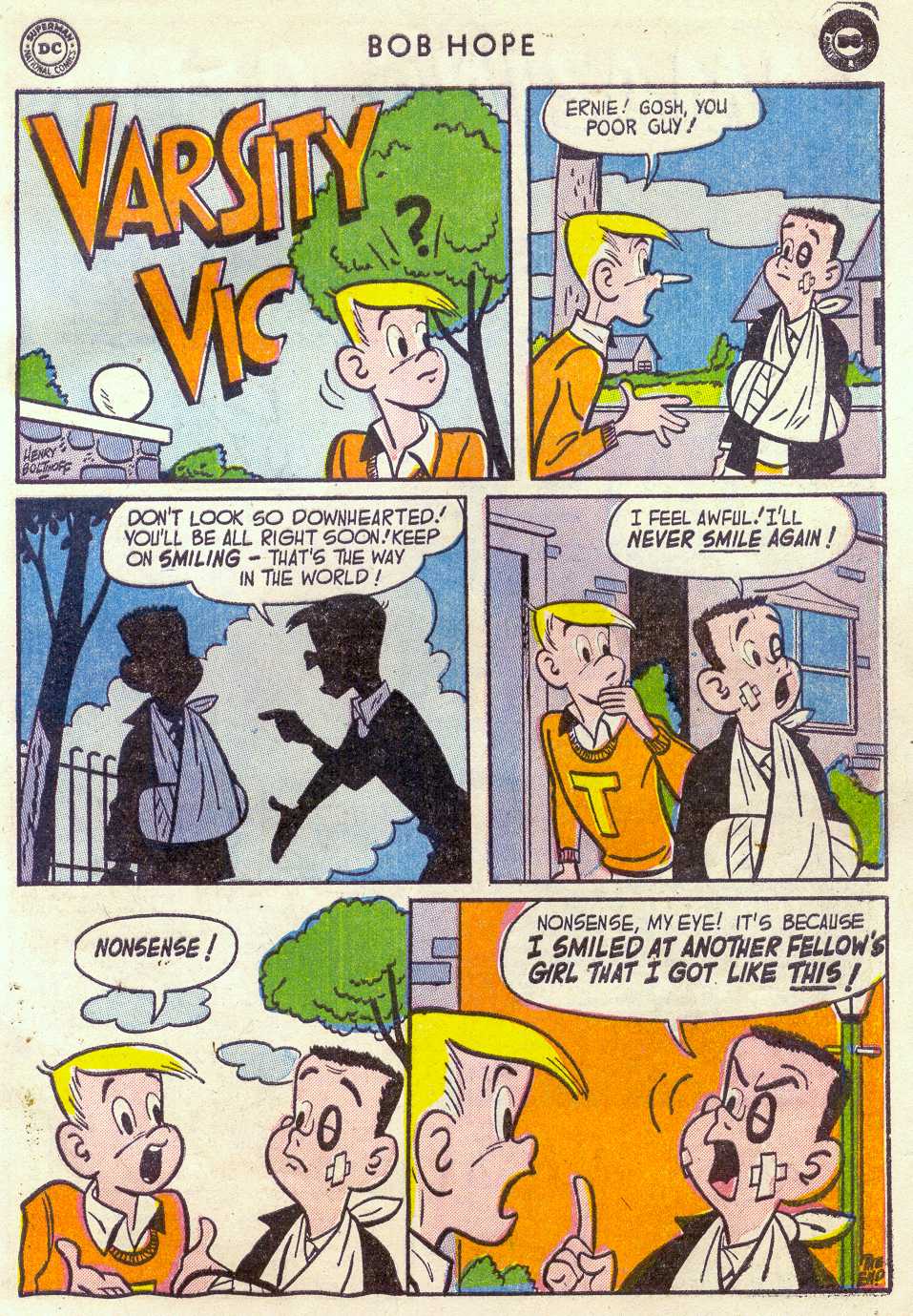 Read online The Adventures of Bob Hope comic -  Issue #31 - 33