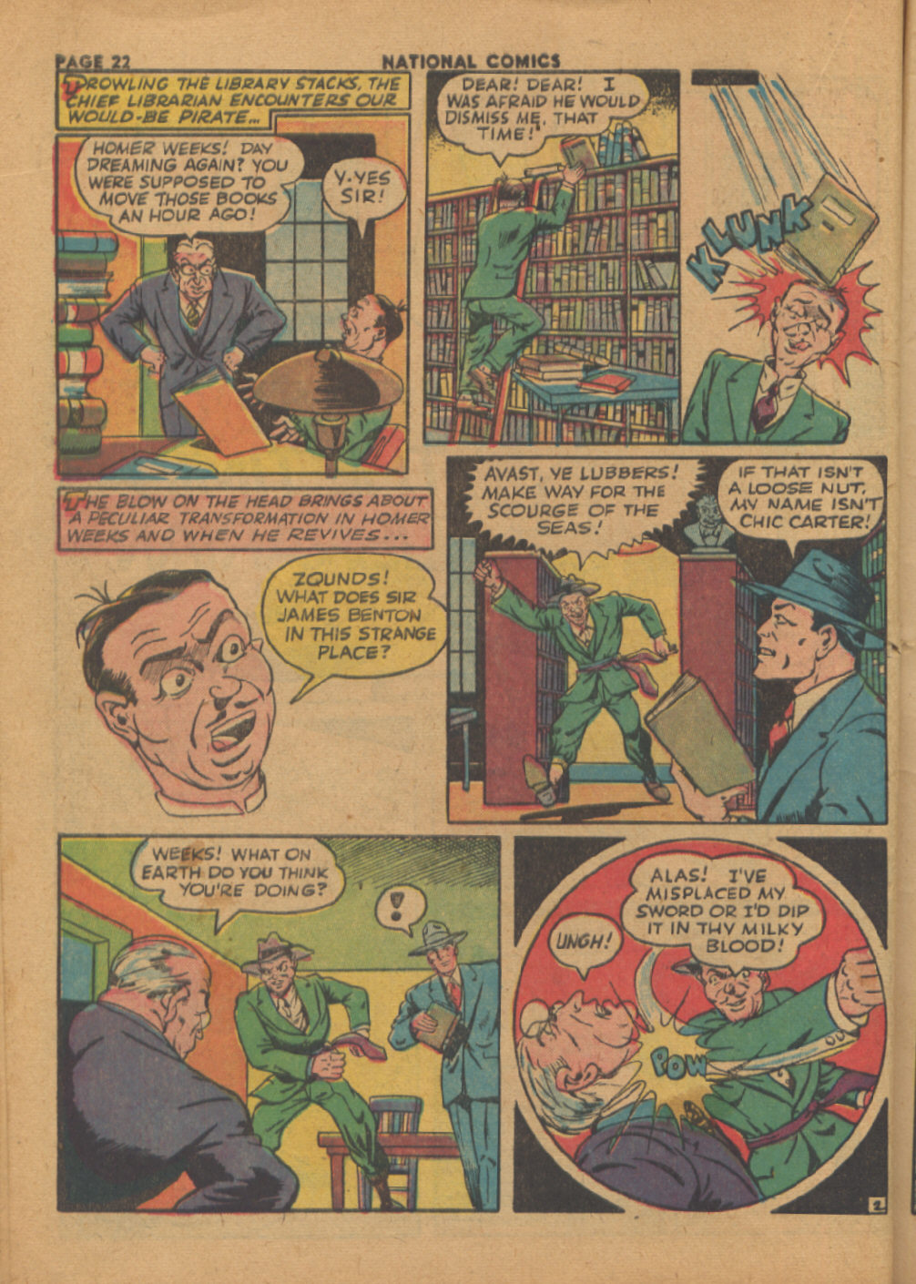 Read online National Comics comic -  Issue #34 - 24