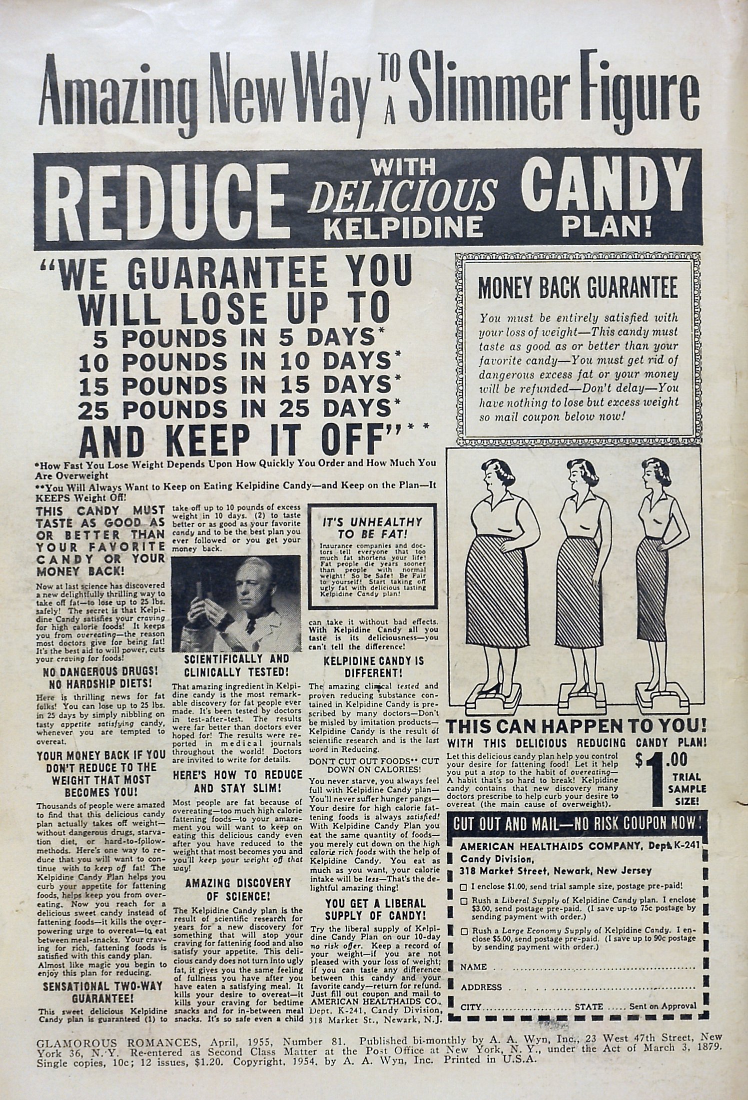 Read online Glamorous Romances comic -  Issue #81 - 2