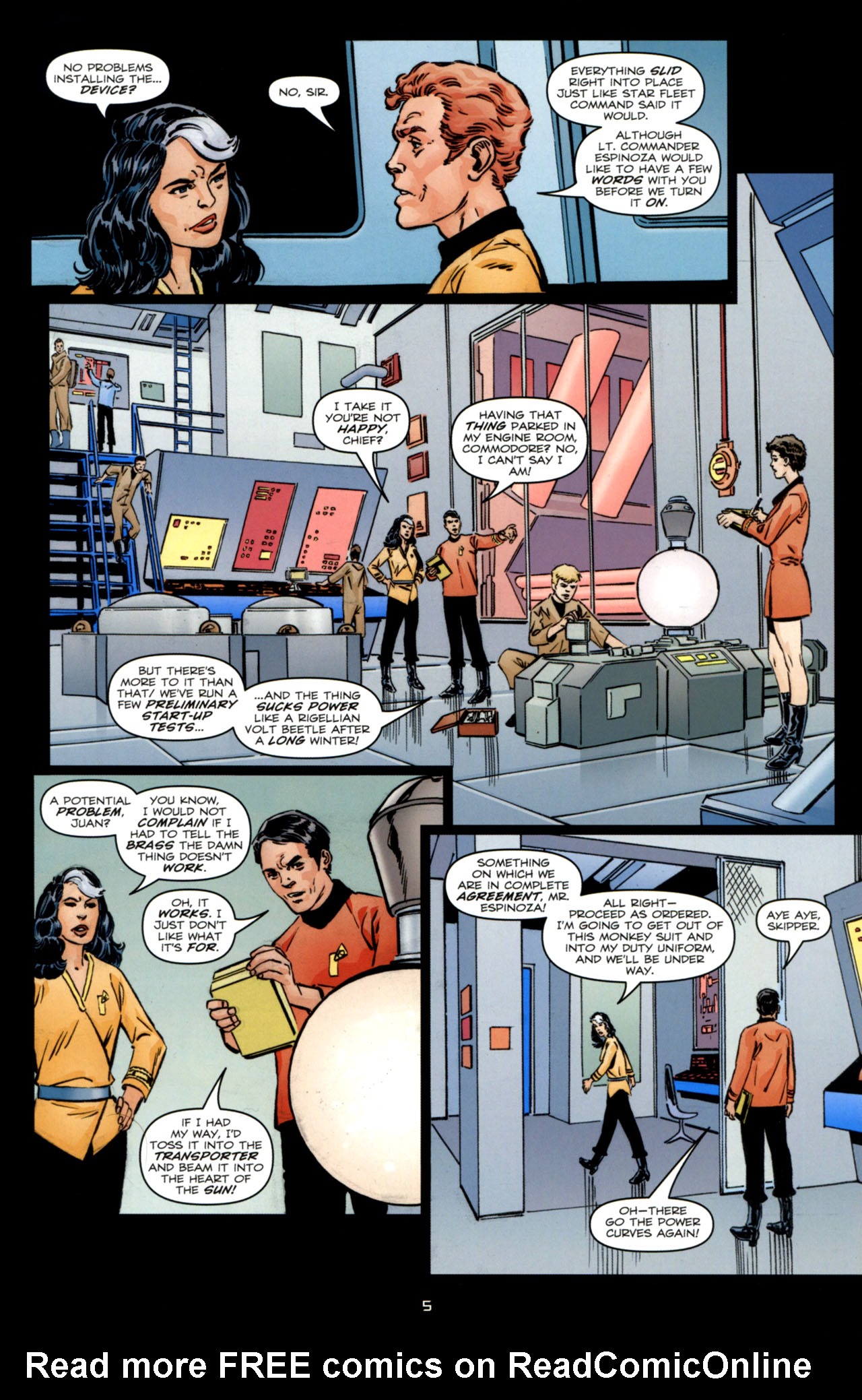Read online Star Trek: Romulans Schism comic -  Issue #2 - 6