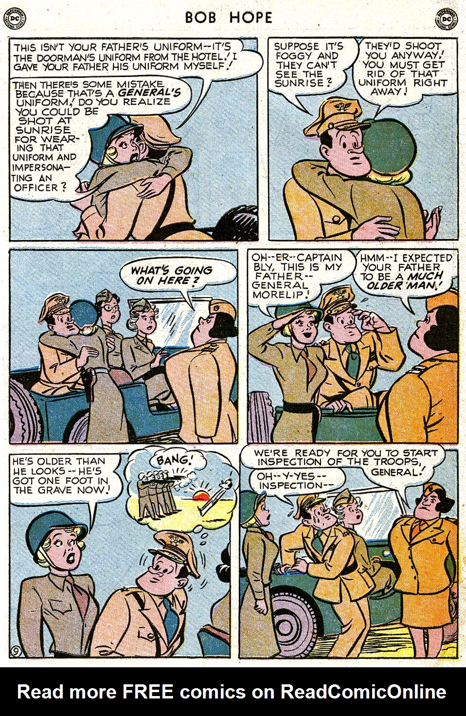 Read online The Adventures of Bob Hope comic -  Issue #8 - 11