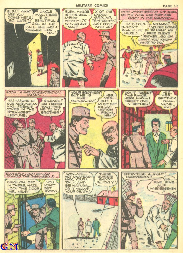 Read online Military Comics comic -  Issue #10 - 57