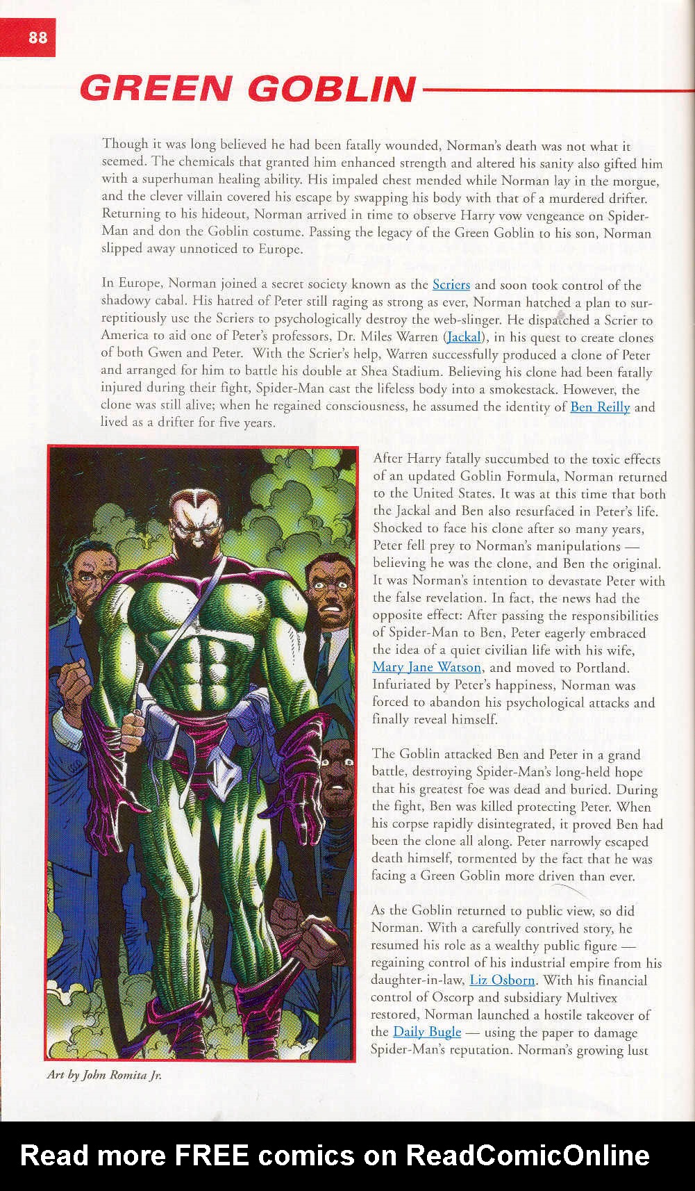 Read online Marvel Encyclopedia comic -  Issue # TPB 4 - 88