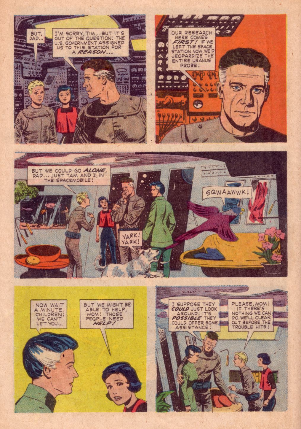 Read online Space Family Robinson comic -  Issue #1 - 8