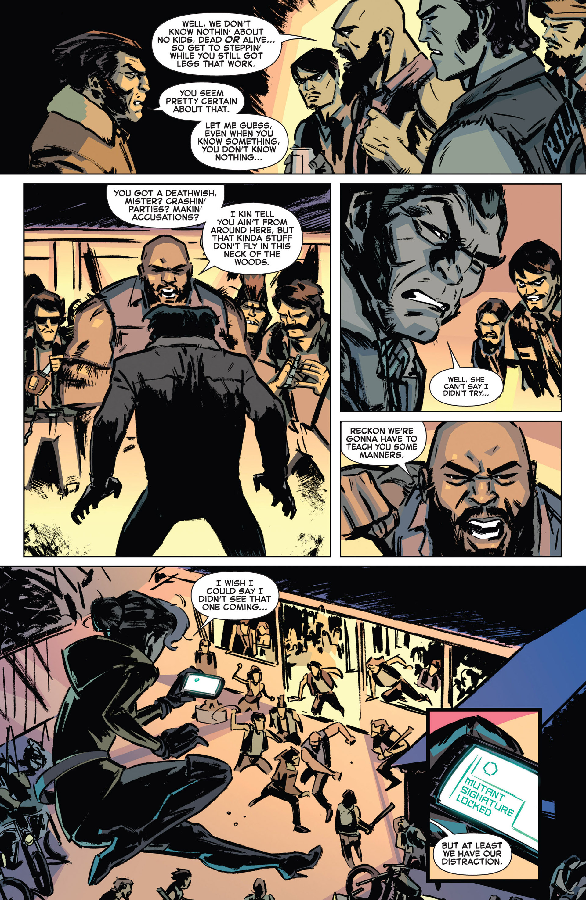 Read online Marvel Knights: X-Men comic -  Issue #1 - 9