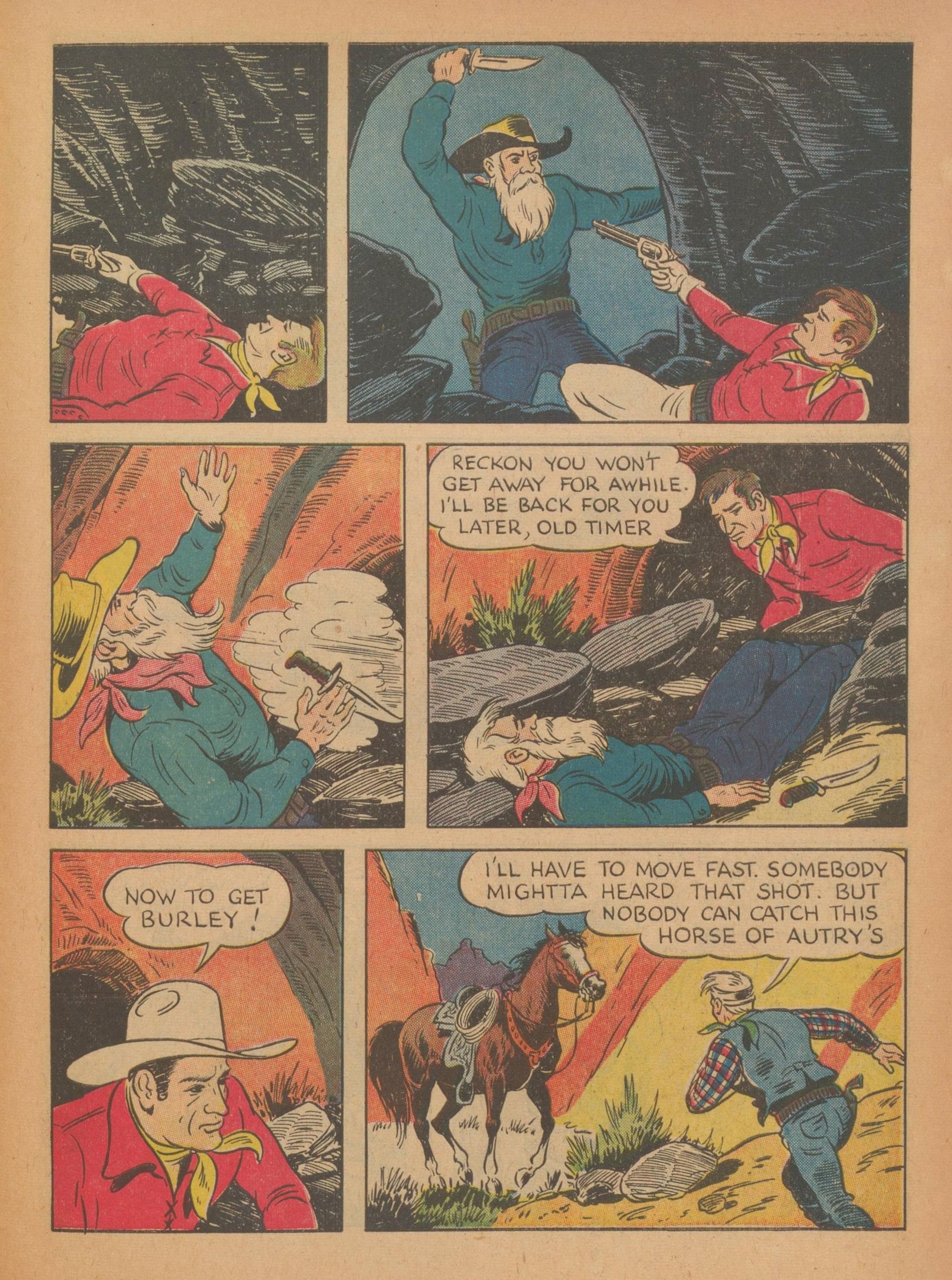 Read online Gene Autry Comics comic -  Issue #5 - 53