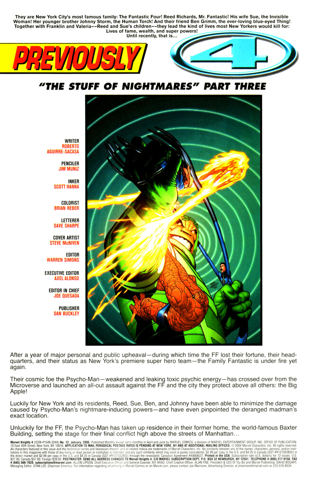 Read online Marvel Knights 4 comic -  Issue #12 - 2