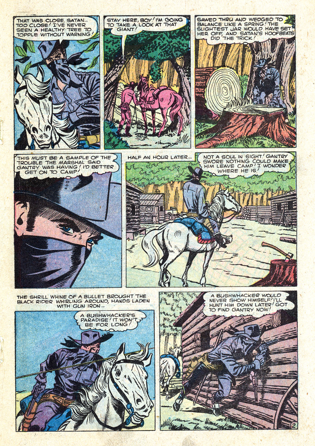 Read online Two Gun Western comic -  Issue #5 - 19