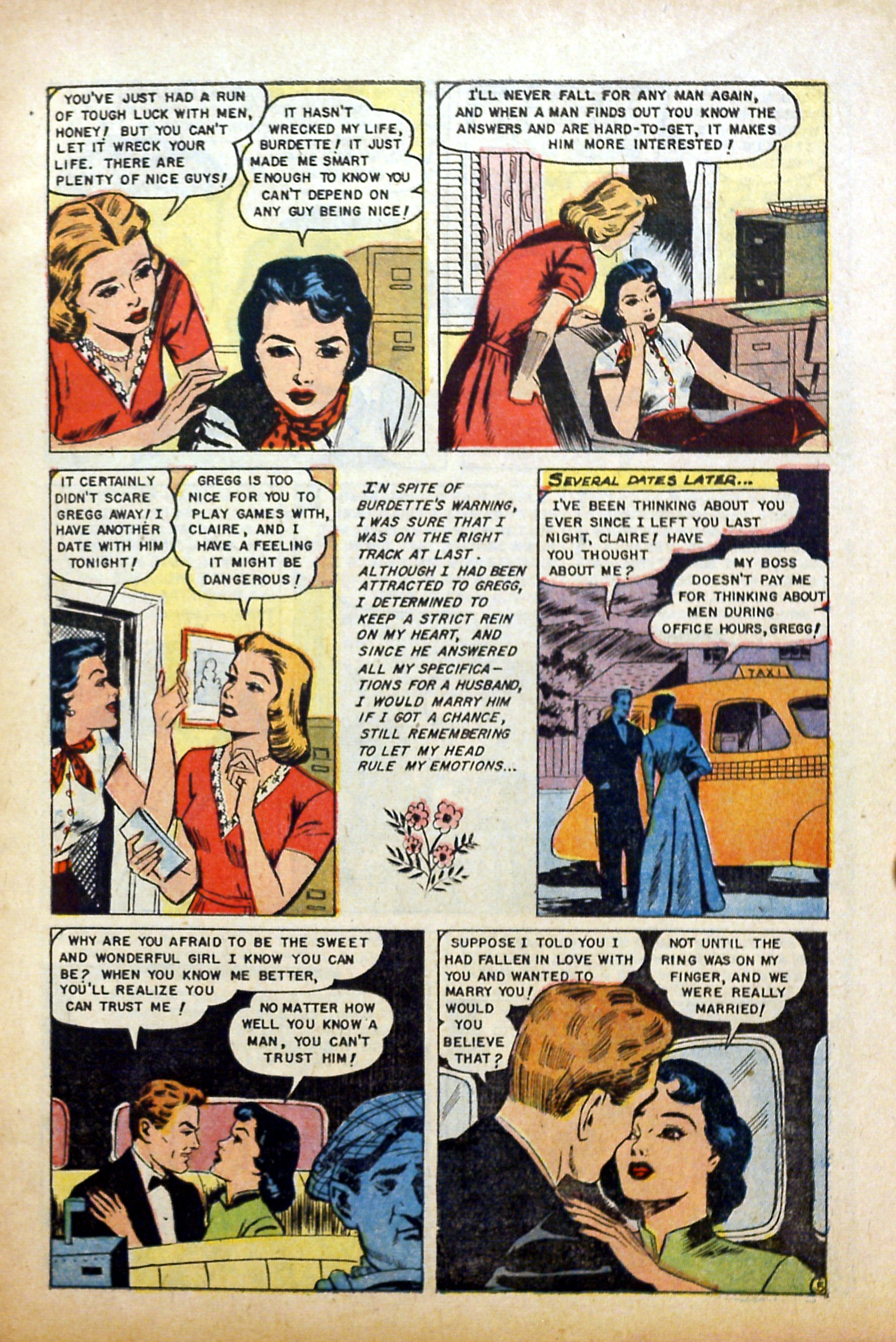 Read online Glamorous Romances comic -  Issue #85 - 7