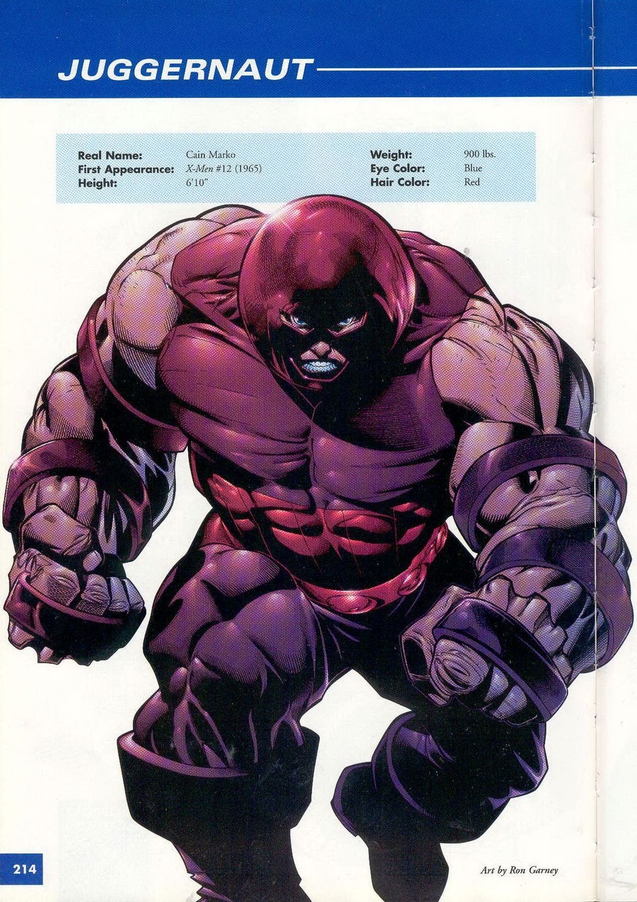 Read online Marvel Encyclopedia comic -  Issue # TPB 1 - 212