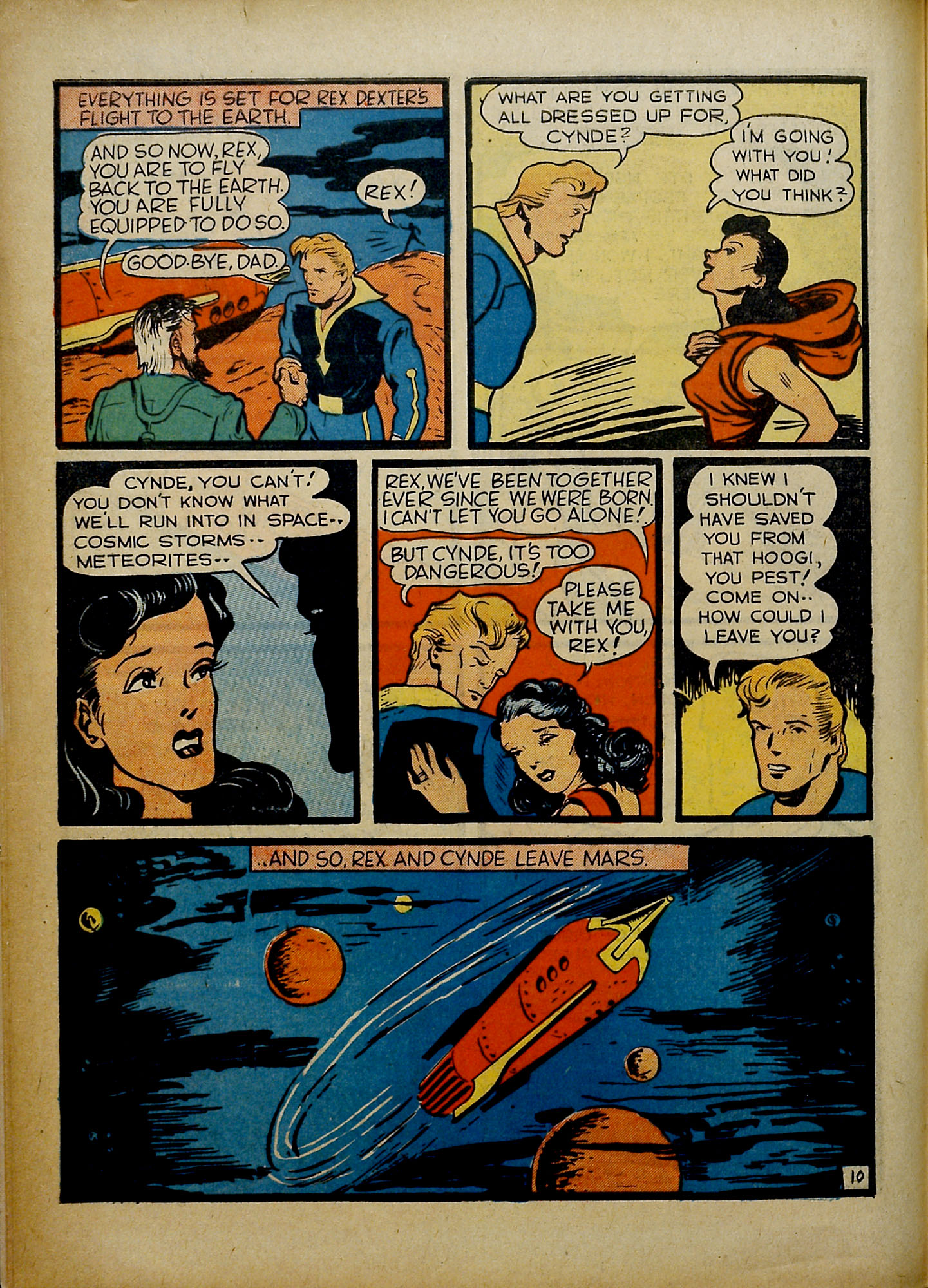 Read online Rex Dexter of Mars comic -  Issue # Full - 12