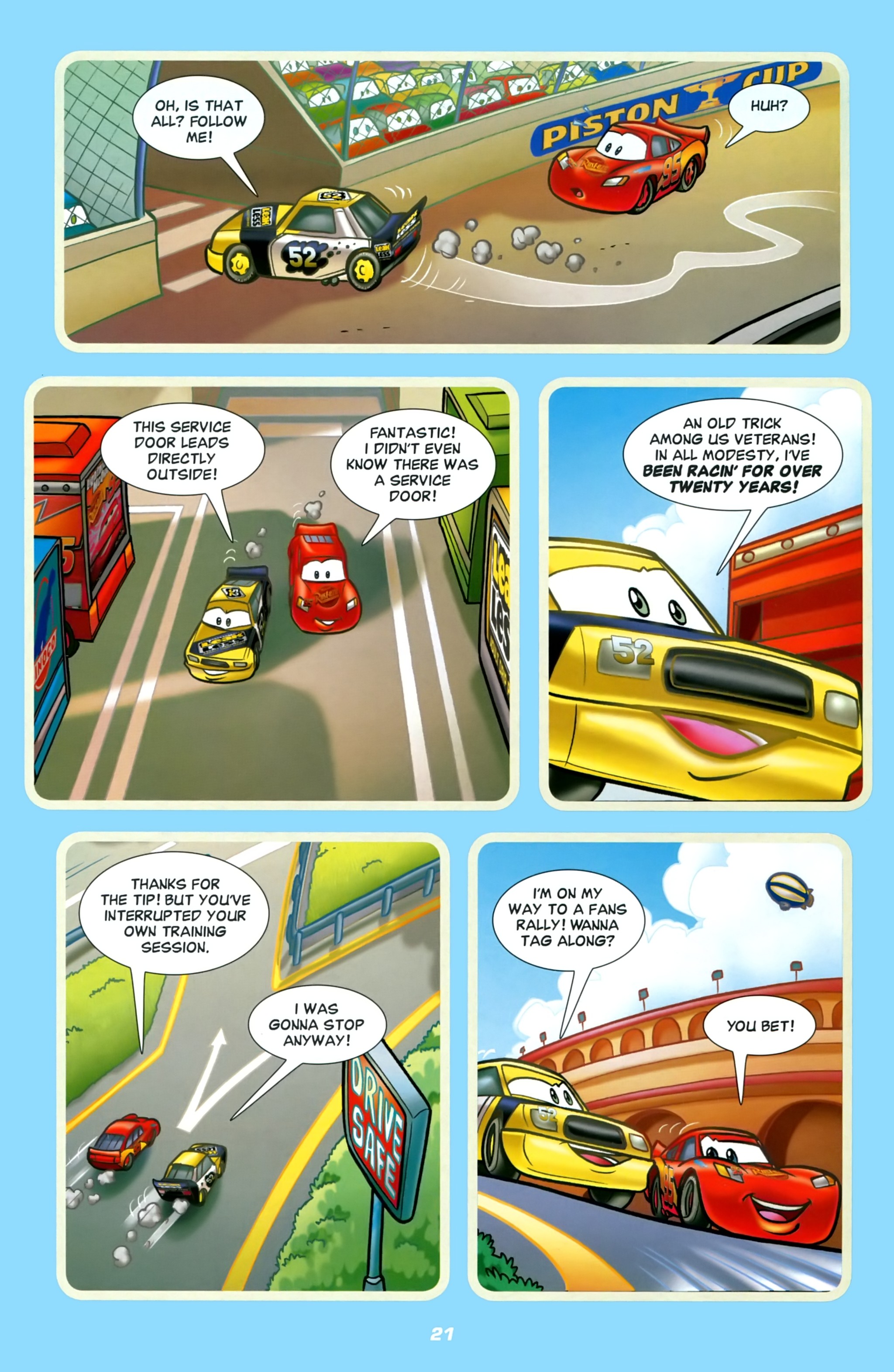 Read online Disney Pixar Cars comic -  Issue # Full - 21