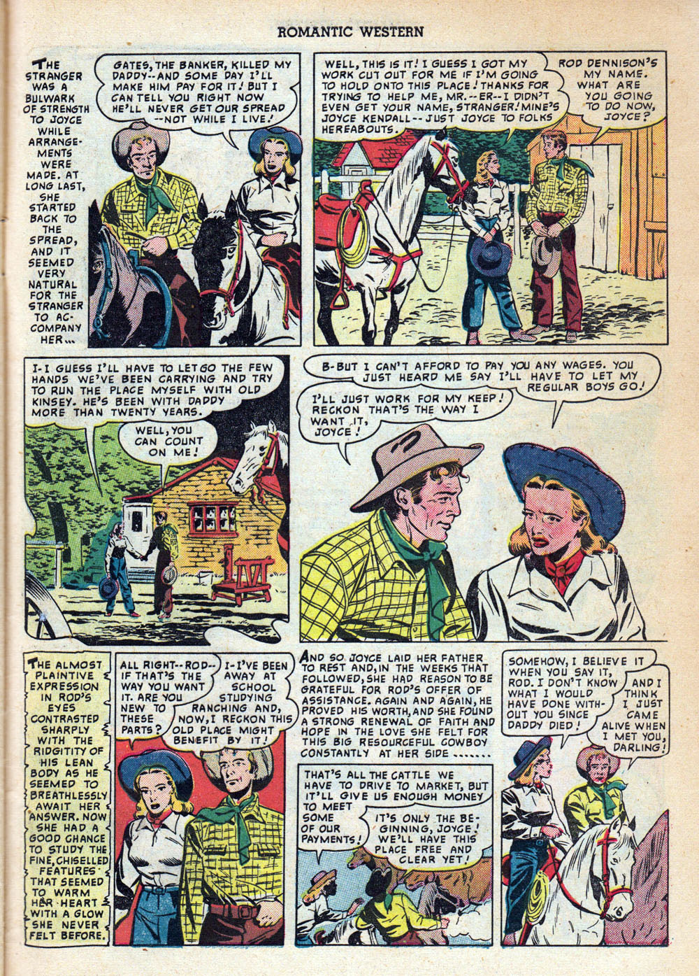 Read online Romantic Western comic -  Issue #2 - 27