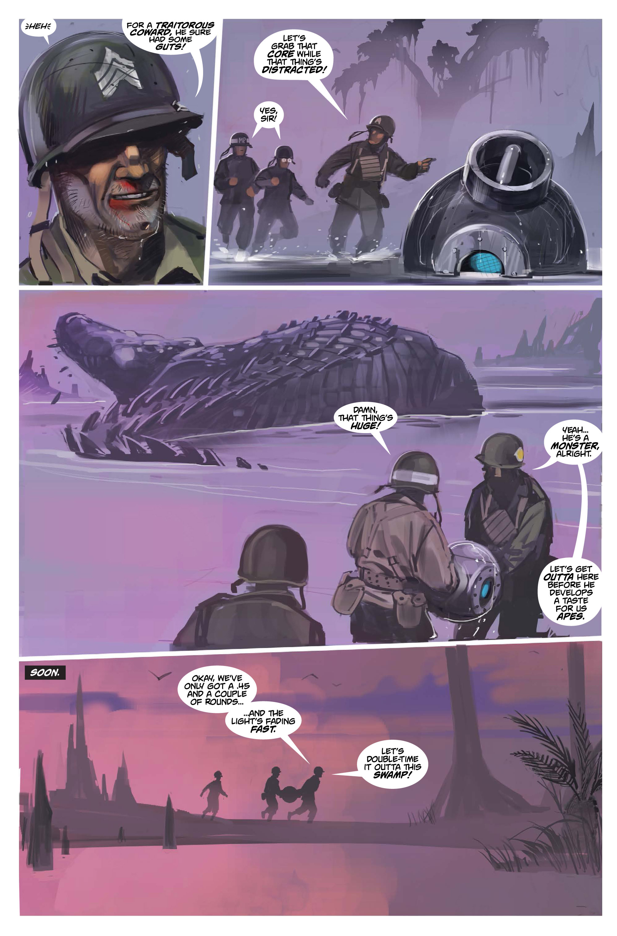 Read online Chronos Commandos: Dawn Patrol comic -  Issue #4 - 21