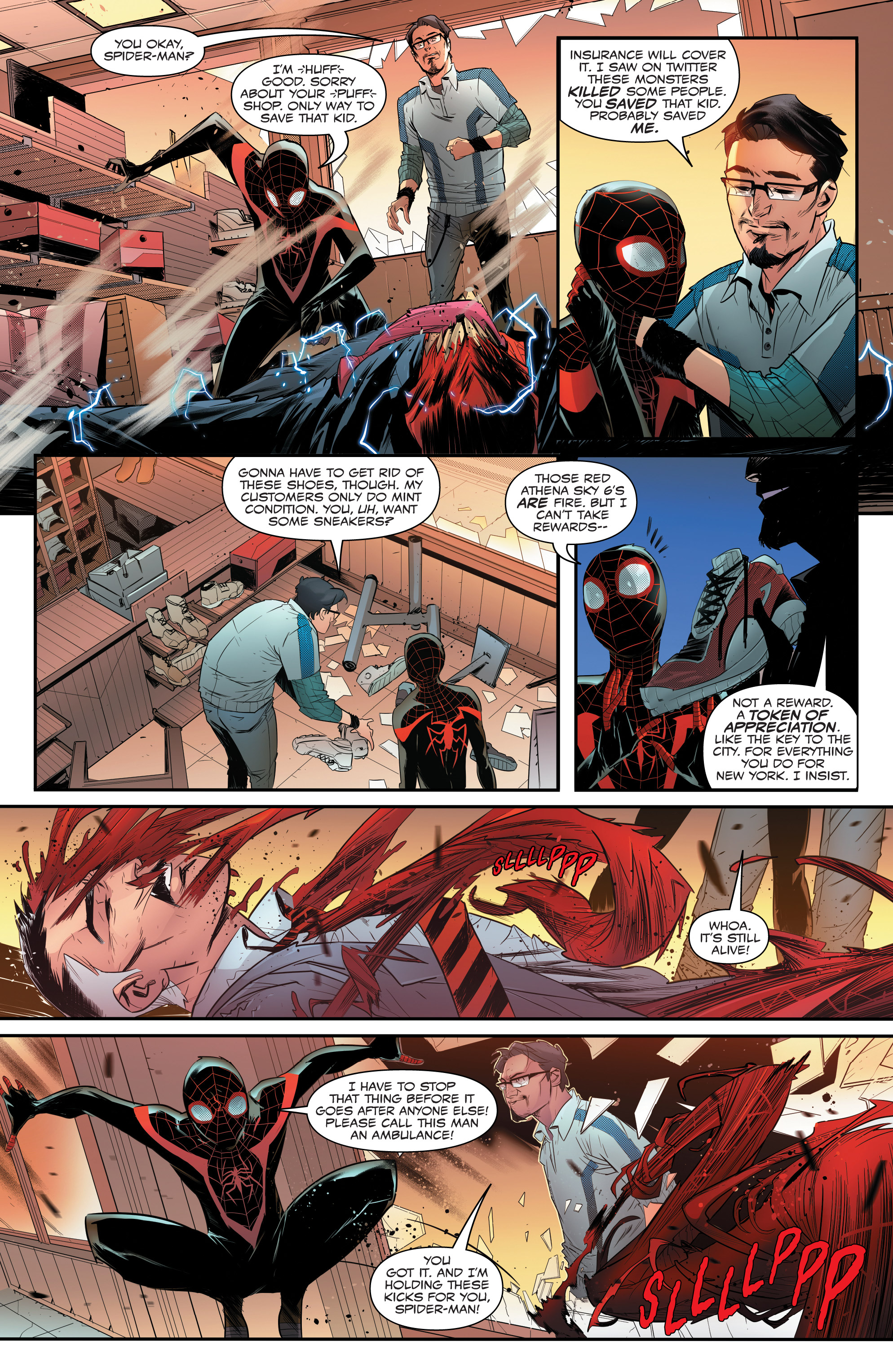 Read online Miles Morales: Spider-Man By Saladin Ahmed Omnibus comic -  Issue # TPB (Part 3) - 62