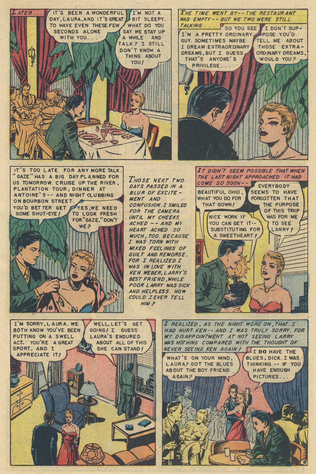 Read online Glamorous Romances comic -  Issue #66 - 23