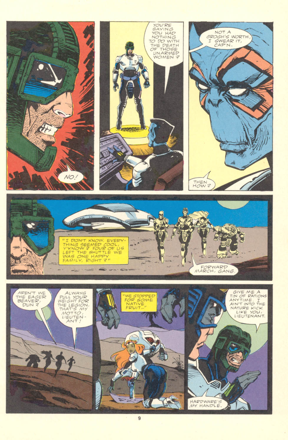 Read online Alien Legion comic -  Issue #17 - 11