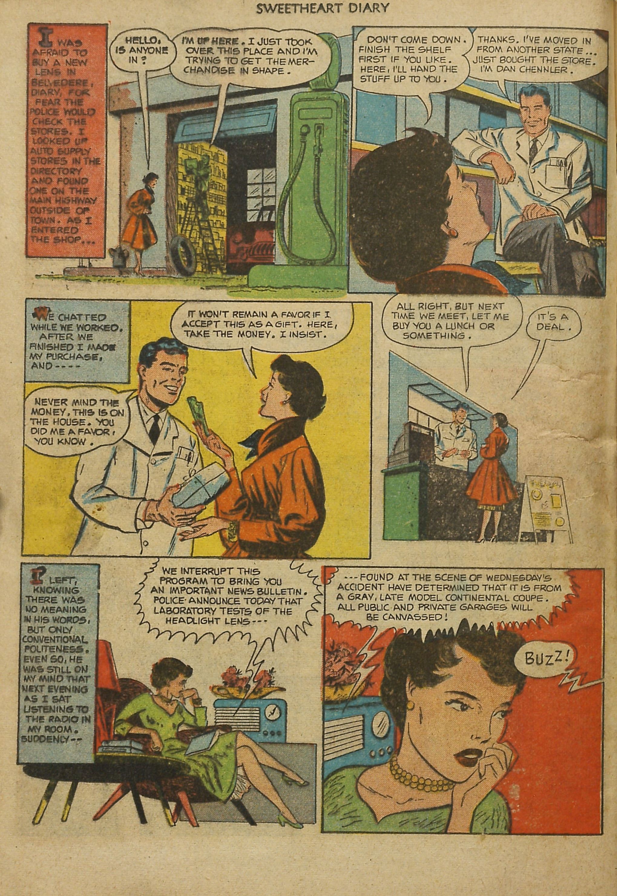 Read online Sweetheart Diary comic -  Issue #11 - 17