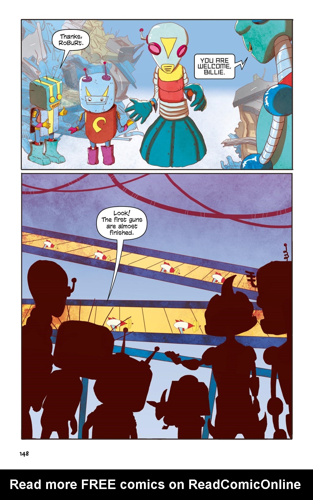 Read online Billie Blaster and the Robot Army From Outer Space comic -  Issue # TPB (Part 2) - 57