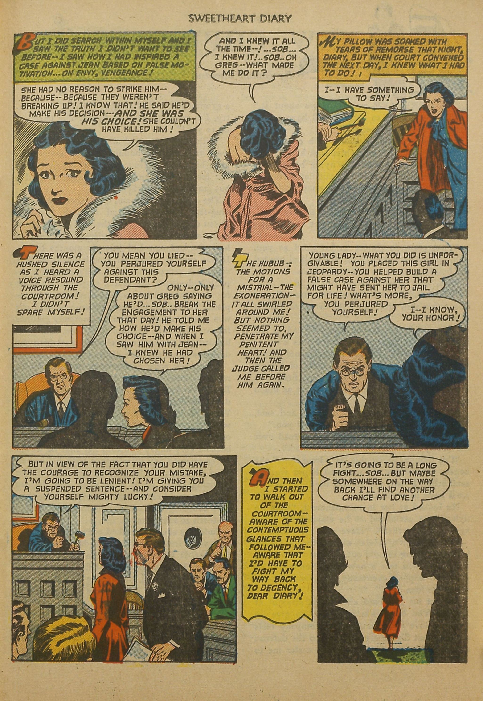 Read online Sweetheart Diary comic -  Issue #12 - 24