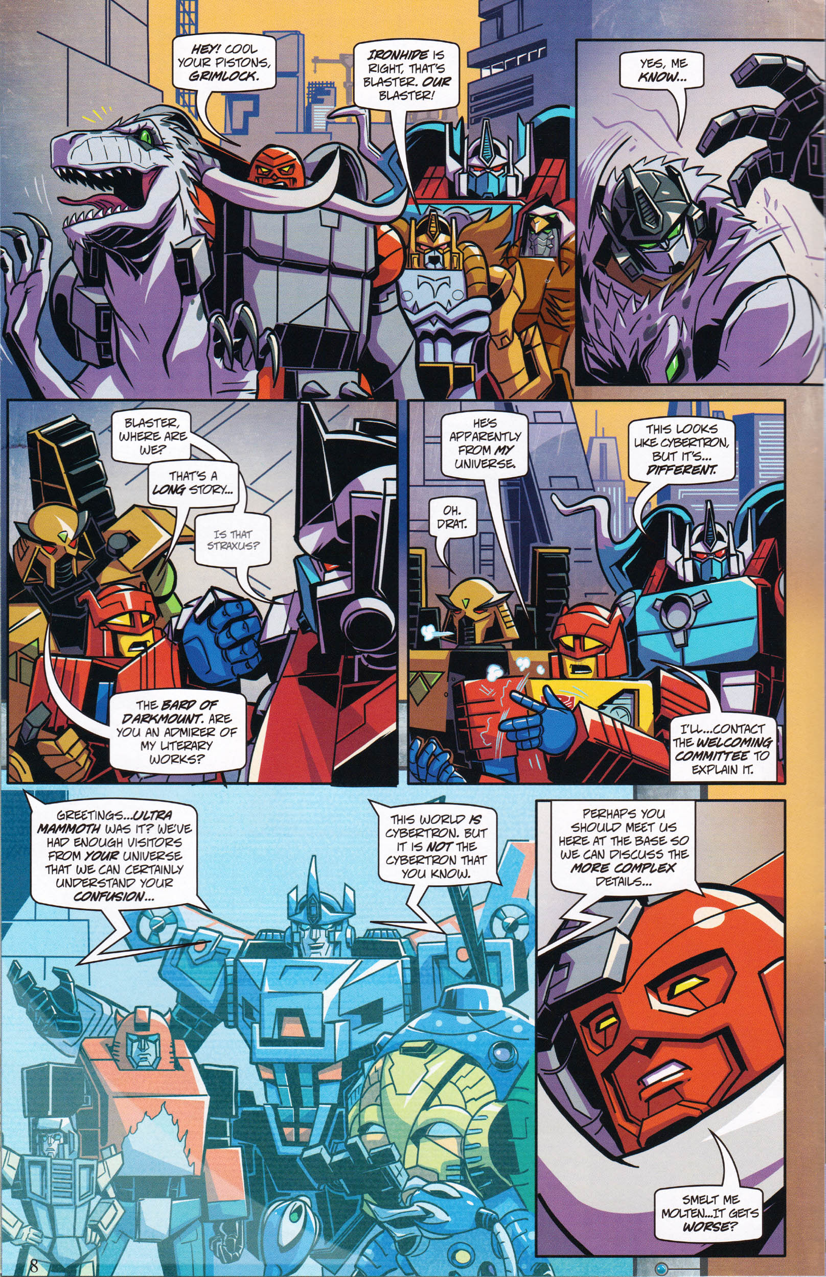 Read online Transformers: Collectors' Club comic -  Issue #61 - 8