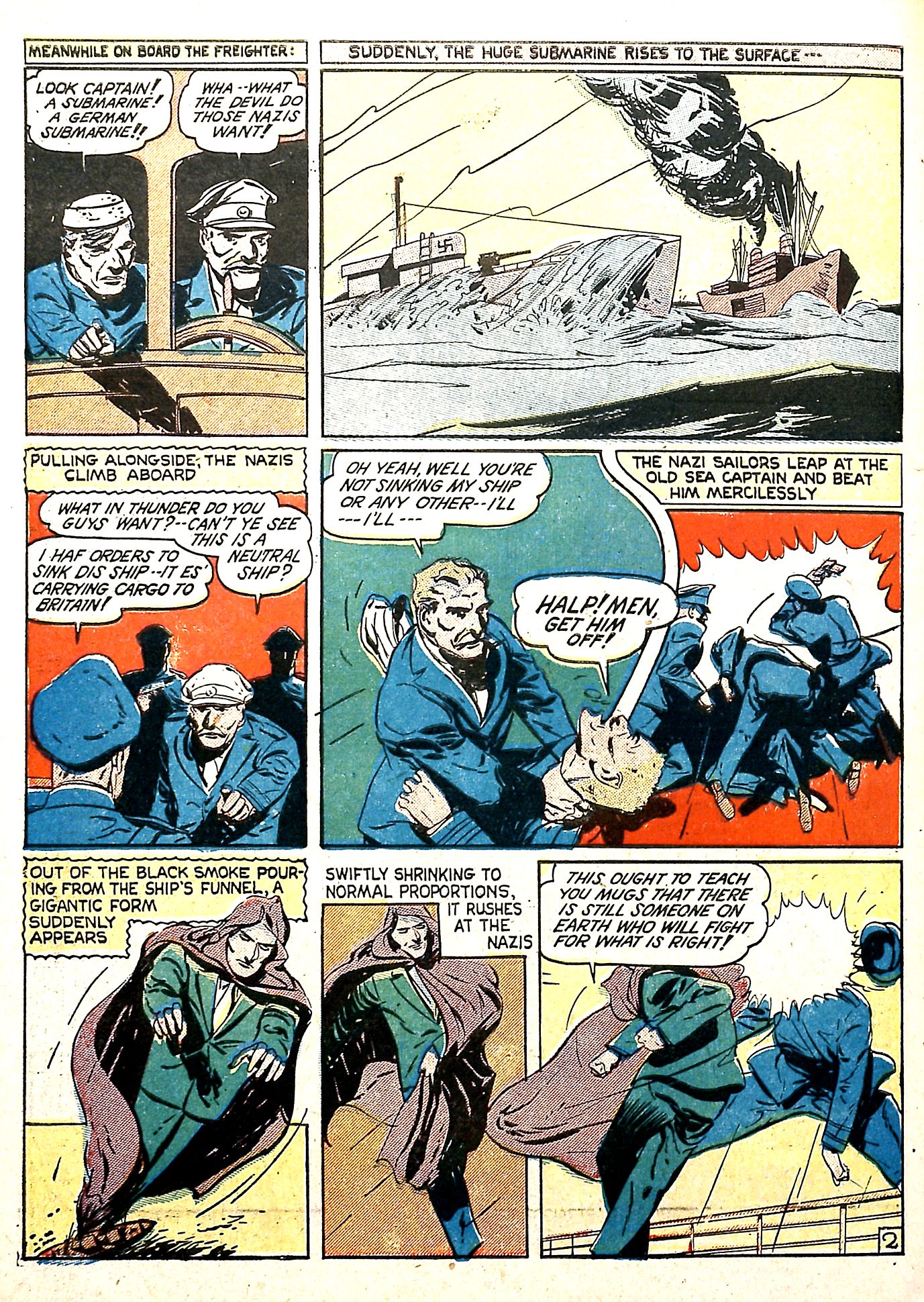 Read online Captain Fearless comic -  Issue #2 - 31