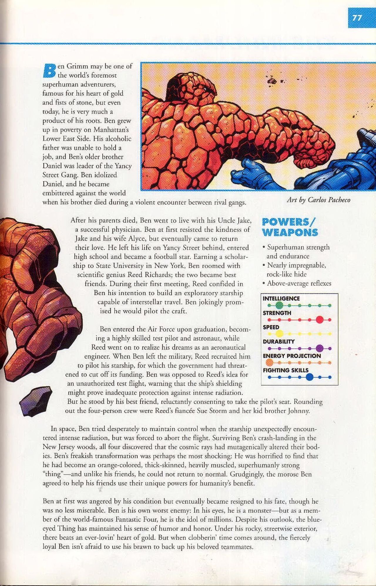 Read online Marvel Encyclopedia comic -  Issue # TPB 1 - 75