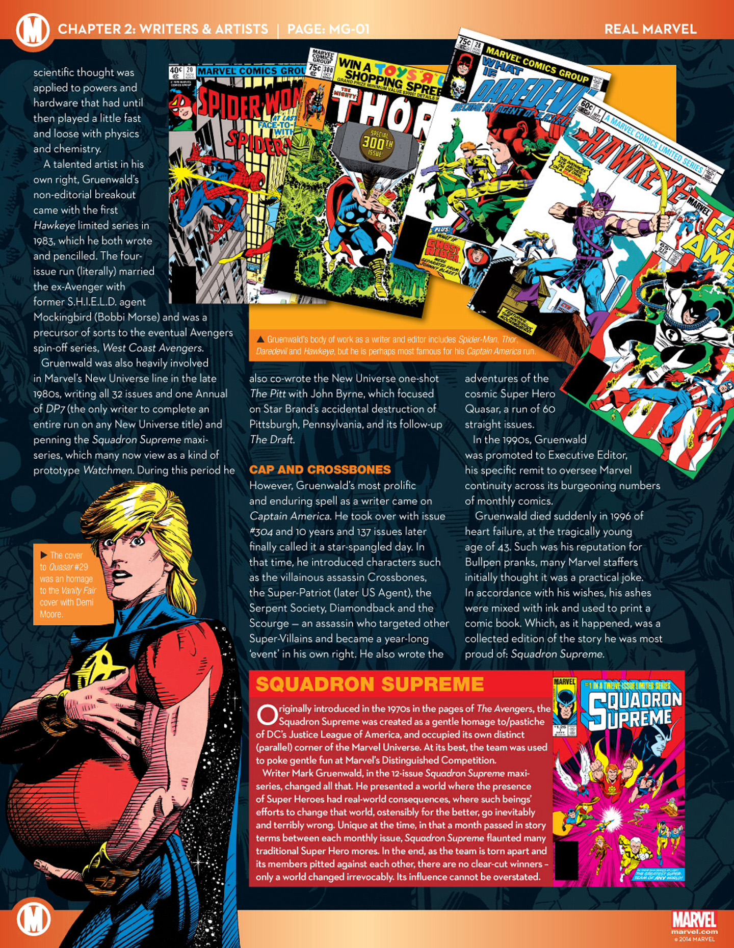 Read online Marvel Fact Files comic -  Issue #50 - 20