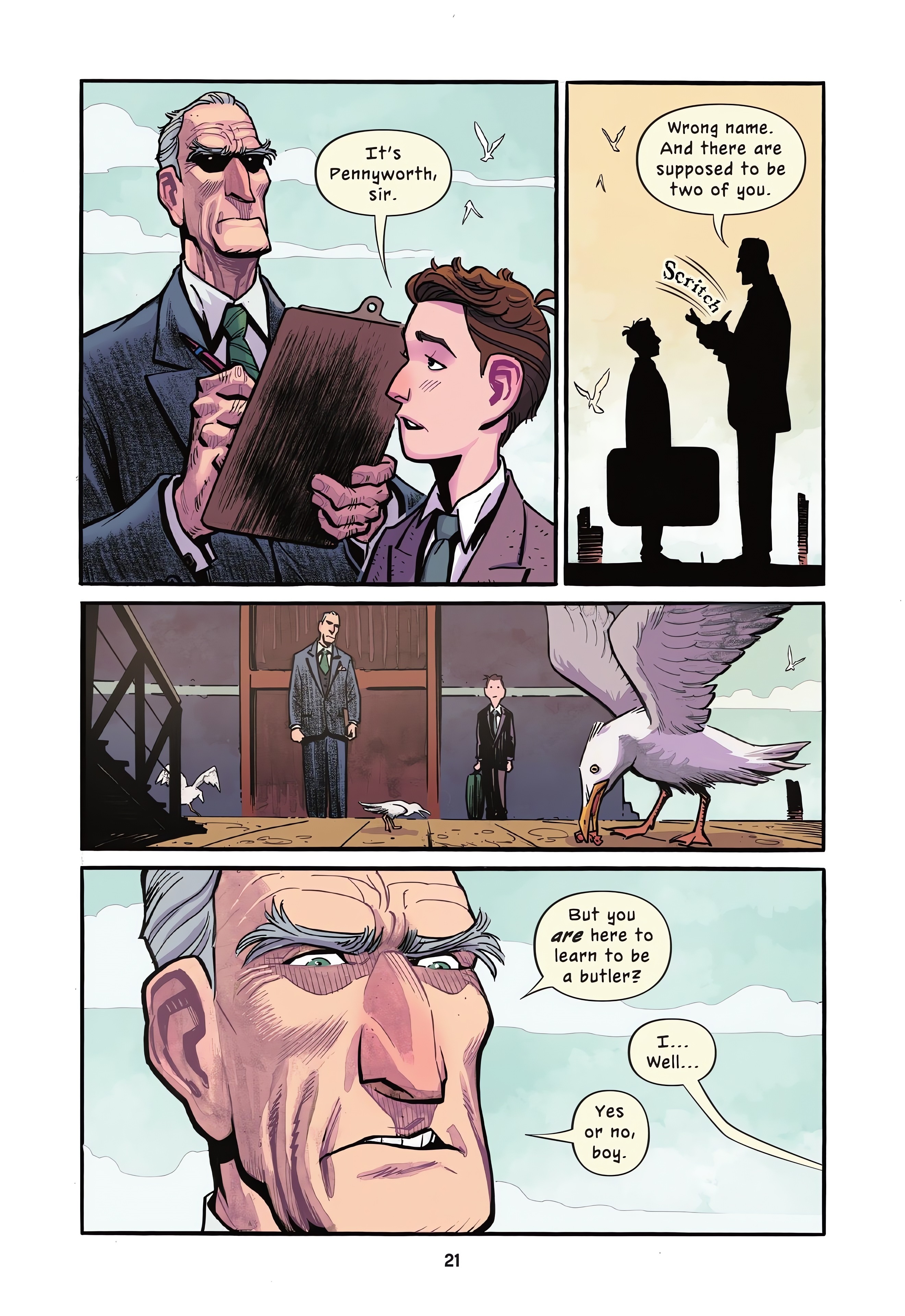 Read online Young Alfred: Pain in the Butler comic -  Issue # TPB (Part 1) - 21