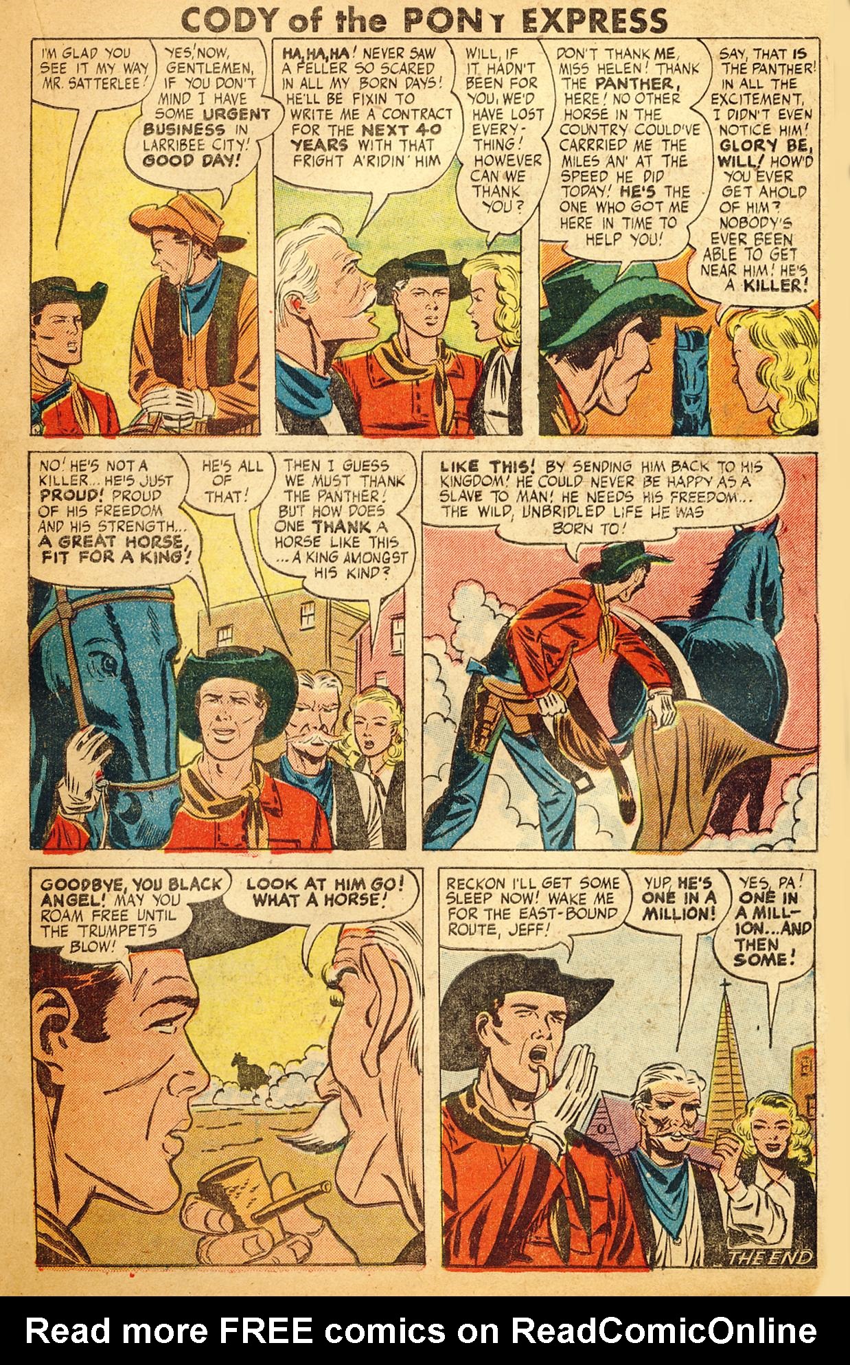 Read online Cody of the Pony Express comic -  Issue # Full - 19