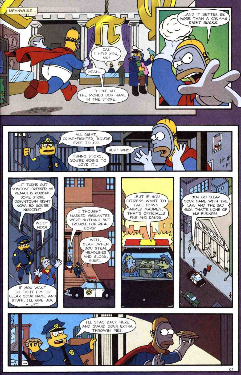 Read online Bongo Comics Free-For-All! comic -  Issue #2006 - 18