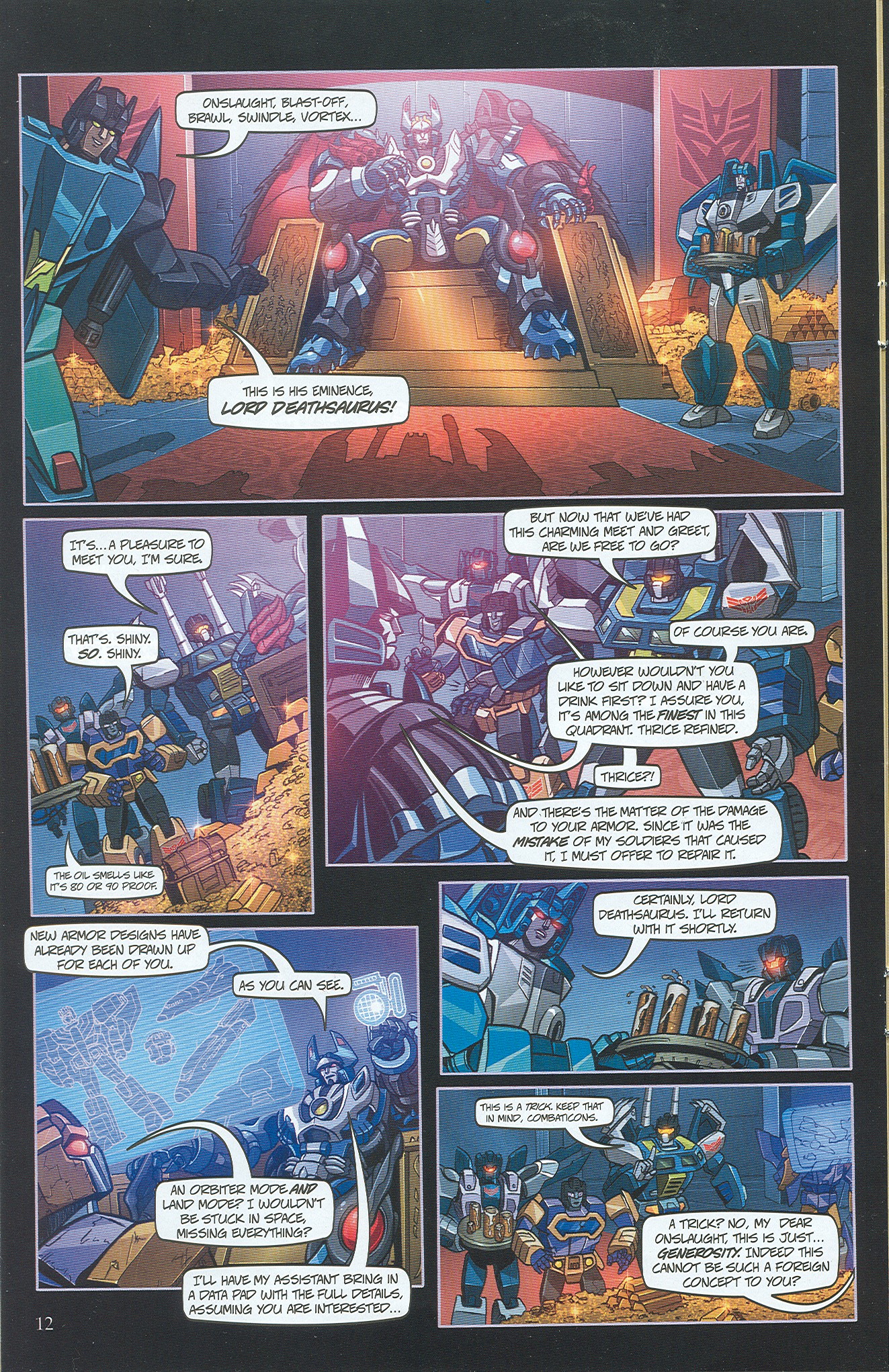 Read online Transformers: Collectors' Club comic -  Issue #34 - 12