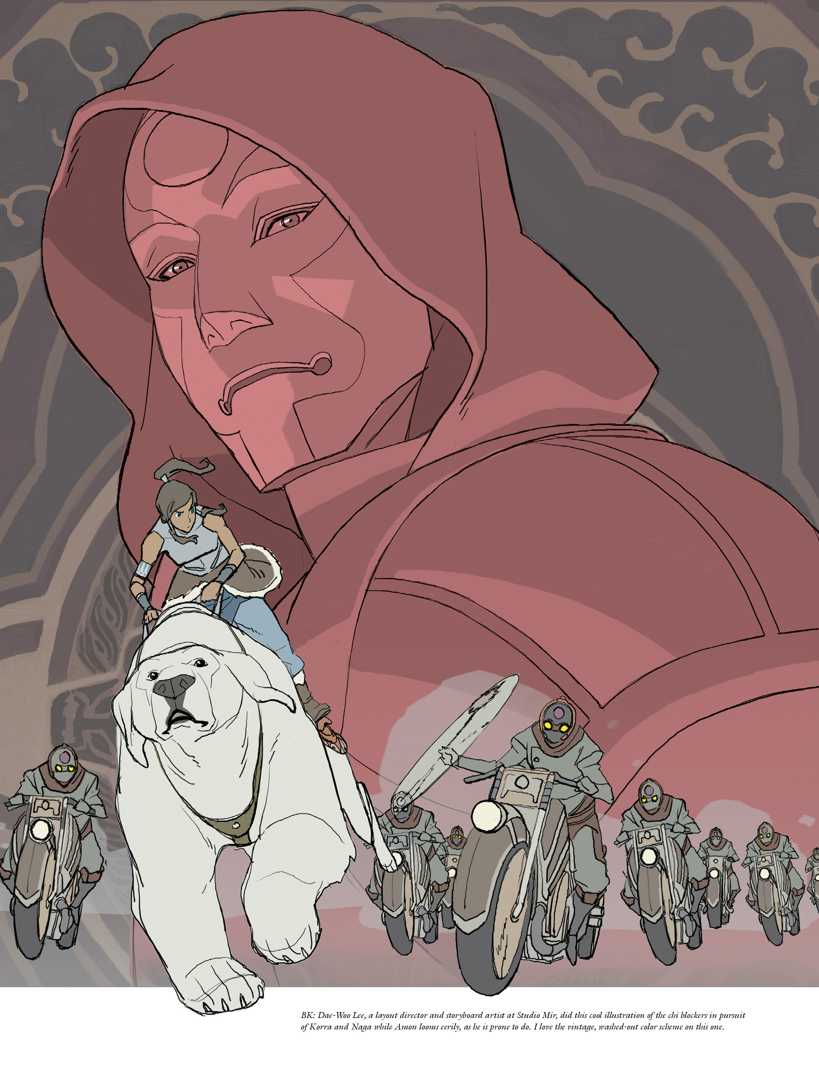 Read online The Legend of Korra: The Art of the Animated Series comic -  Issue # TPB 1 - 123