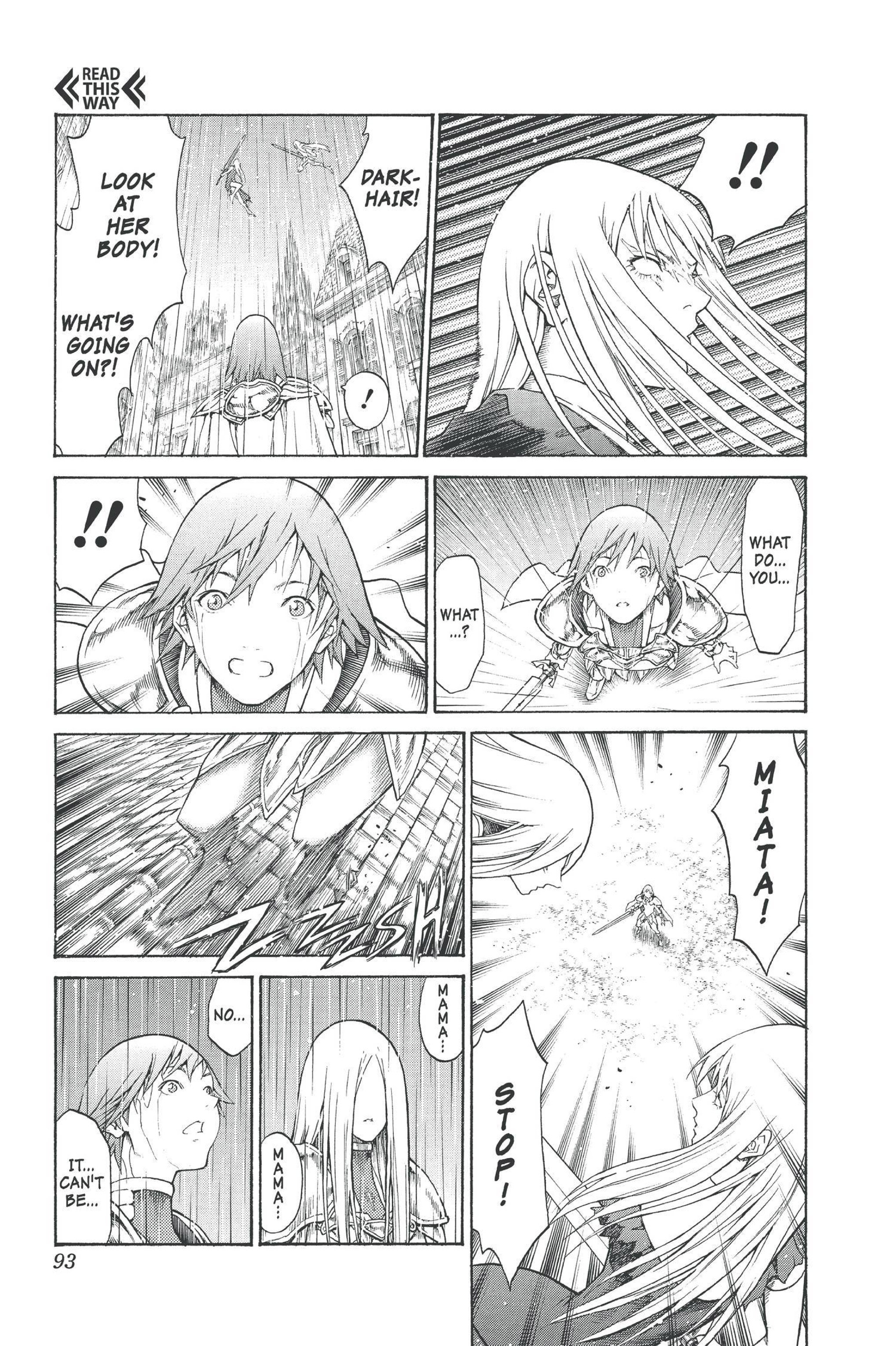 Read online Claymore comic -  Issue #14 - 88