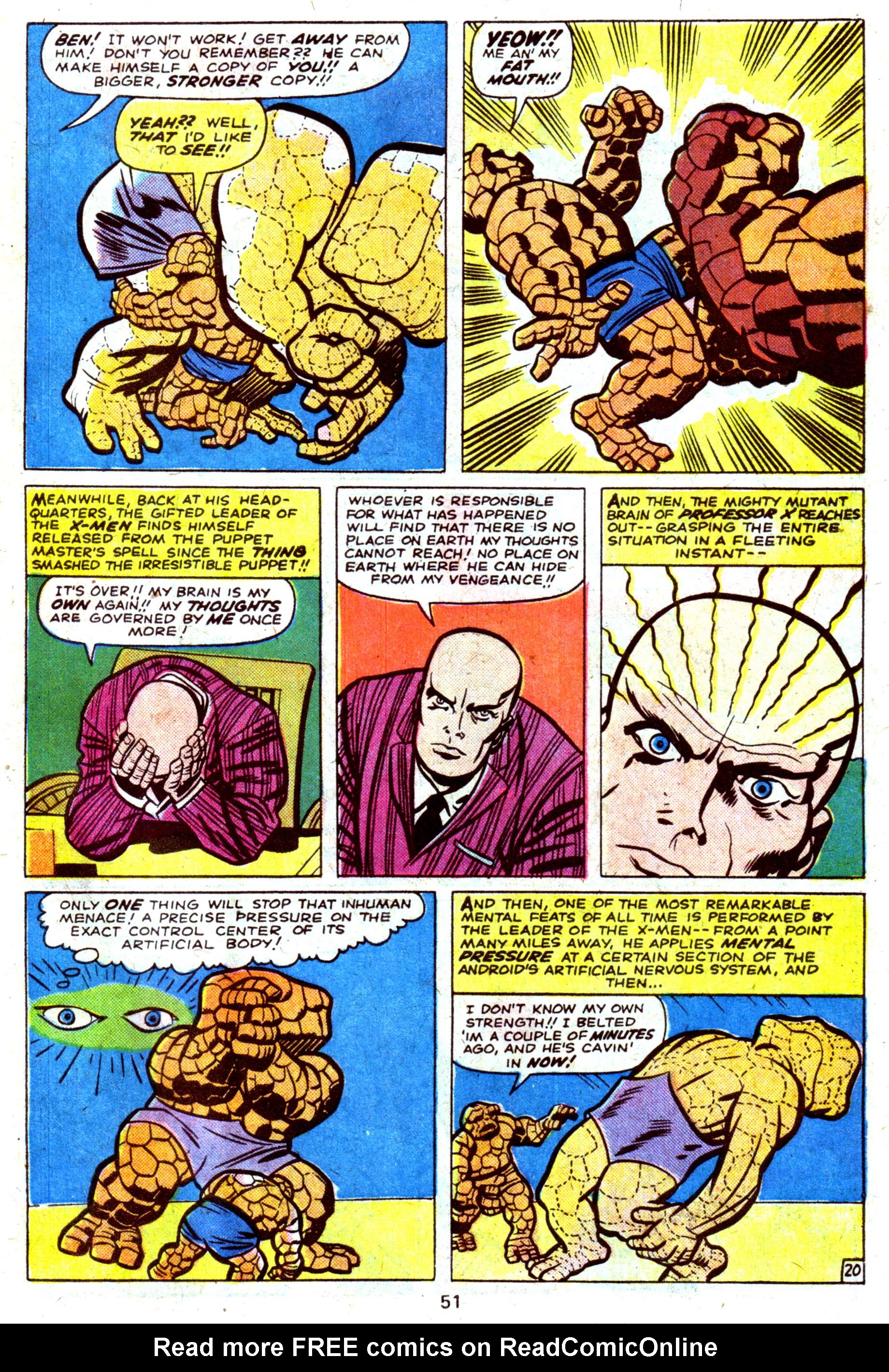 Read online Giant-Size Fantastic Four comic -  Issue #4 - 53